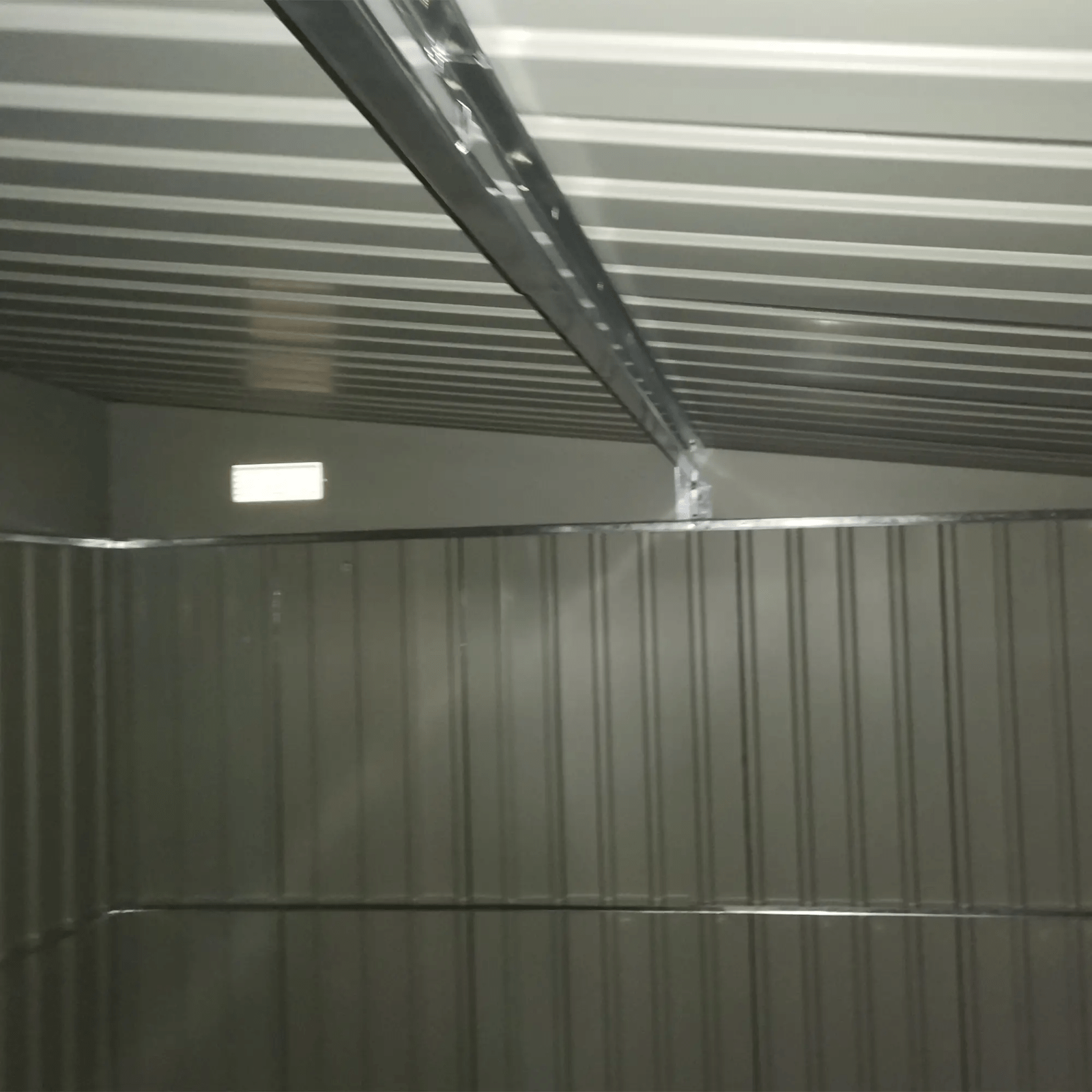 11 x 9ft Metal Garden Shed Large Outdoor Tool Storage House Lockable Double Door - Home and Garden Furniture Shop - rustic - furniture