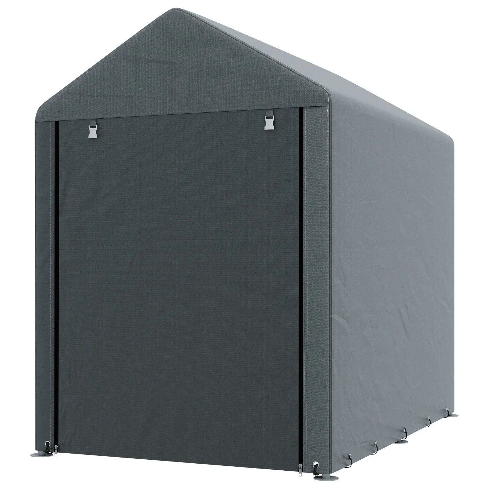 1.2x1.8m Portable Garden Storage Shed Tent for Bike Tools Motorcycle Waterproof - Home and Garden Furniture Shop - rustic - furniture