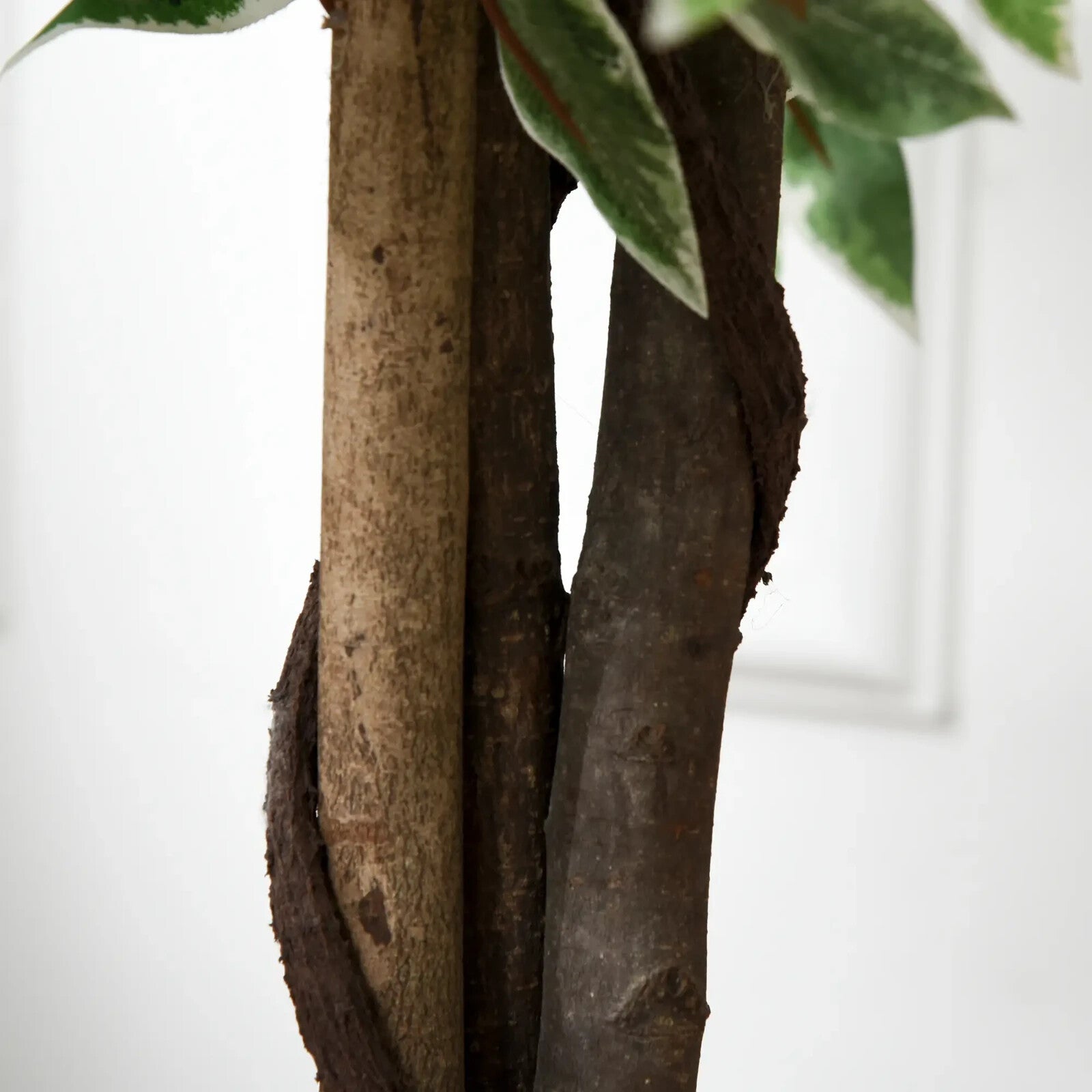 160cm Artificial Ficus Tree in Pot for Indoor Home Lifelike Greenery Decor Green - Home and Garden Furniture Shop - rustic - furniture