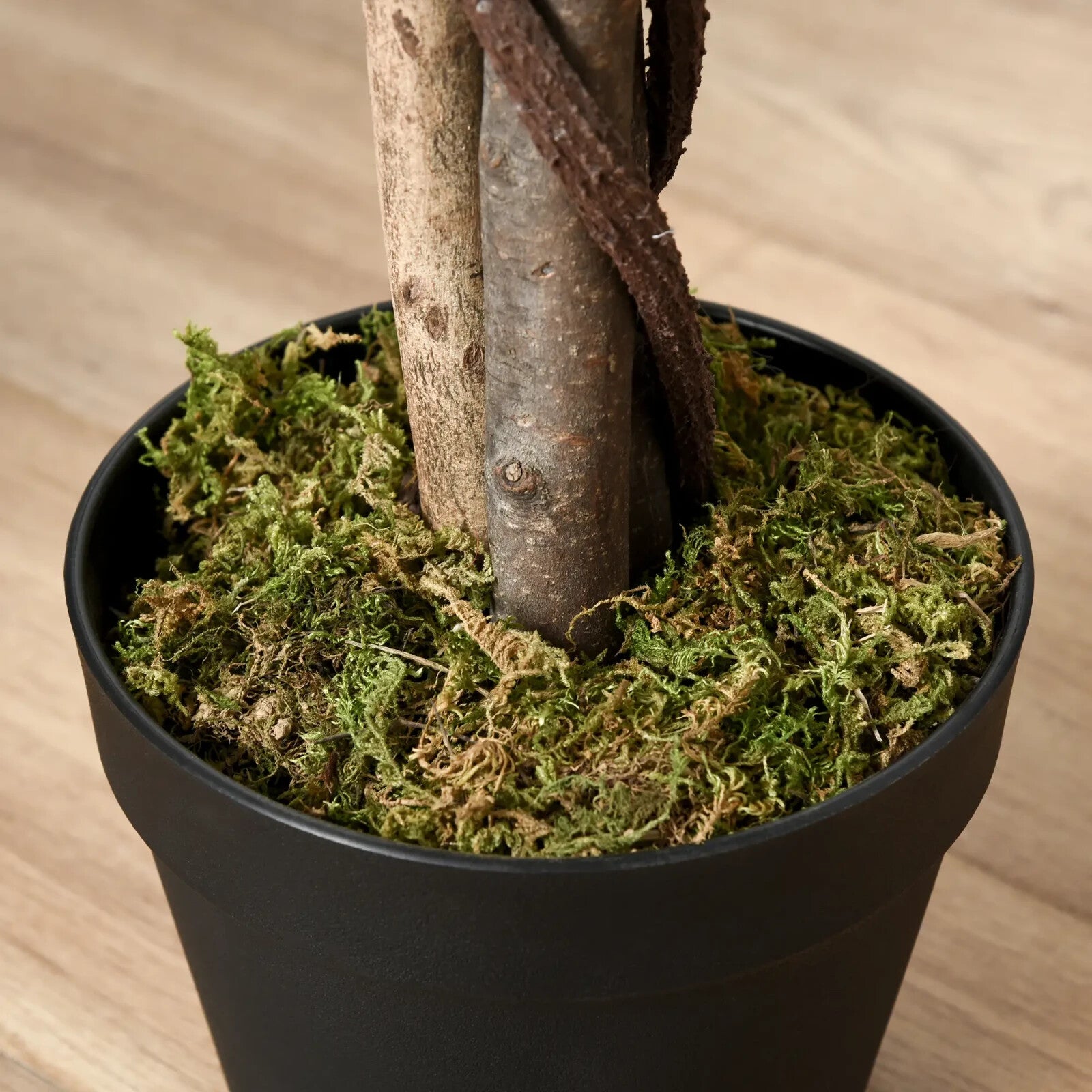 160cm Artificial Ficus Tree in Pot for Indoor Home Lifelike Greenery Decor Green - Home and Garden Furniture Shop - rustic - furniture