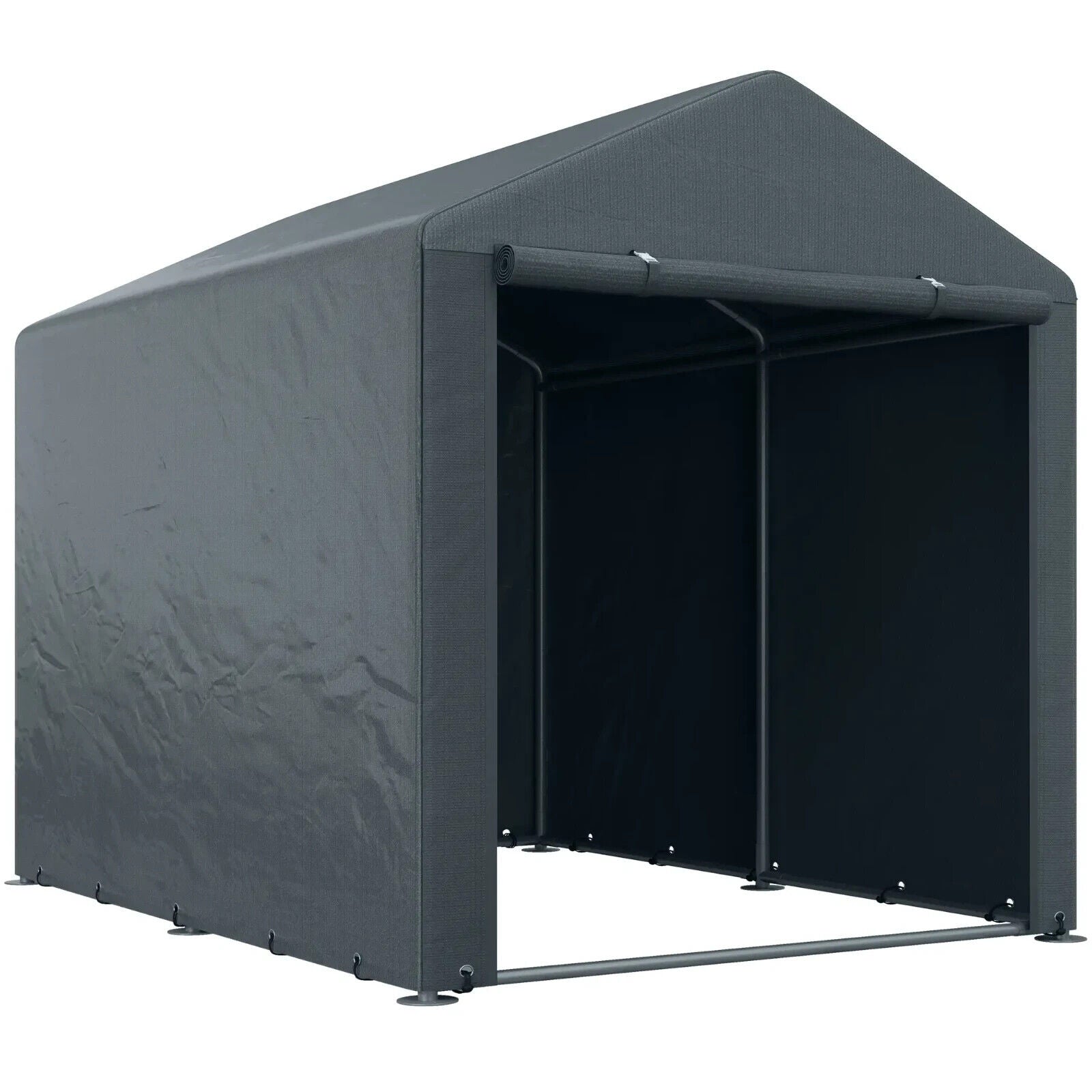 1.6x2.2m Outdoor Garden Storage Shed Tent with Accessories Waterproof Cover - Home and Garden Furniture Shop - #rustic - furniture#