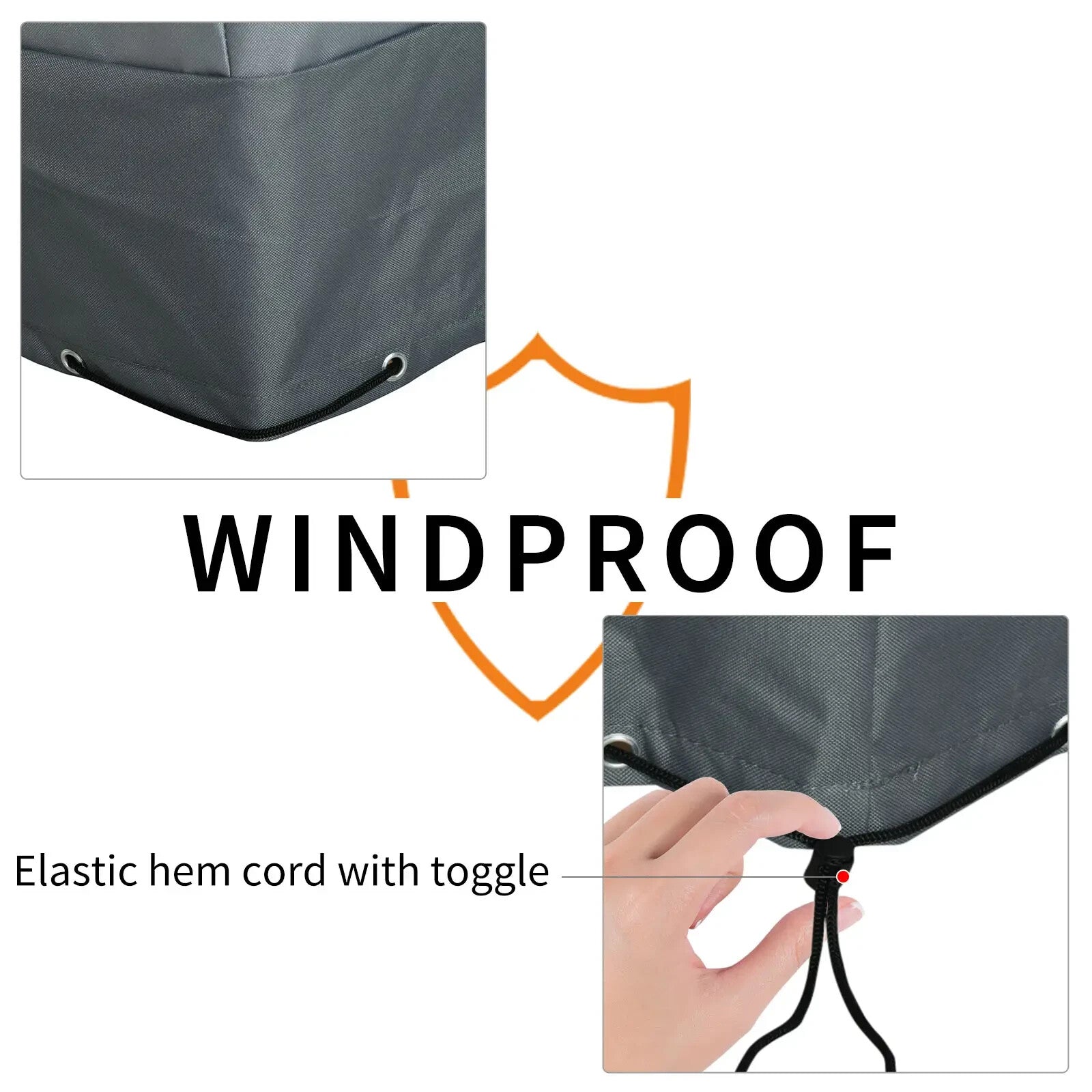 190x72x76cm Rectangular Patio Furniture Cover for Chairs – 600D Oxford Fabric - Home and Garden Furniture Shop - rustic - furniture