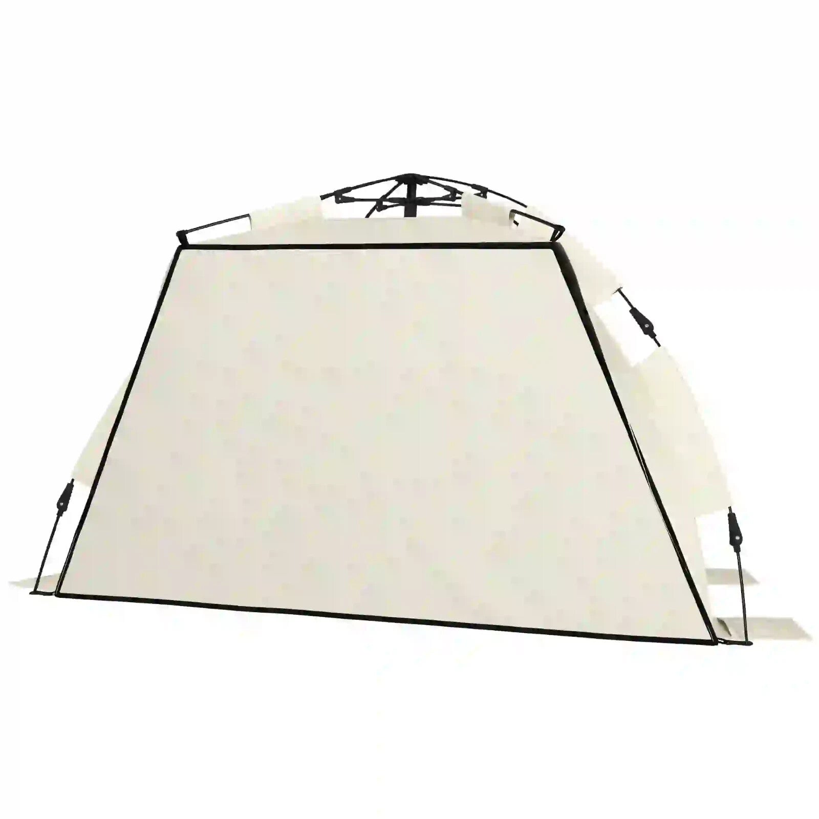 2 - 3 Person Pop Up Beach Tent Sun Shelter with Extended Floor Mesh and Carry Bag - Home and Garden Furniture Shop - rustic - furniture