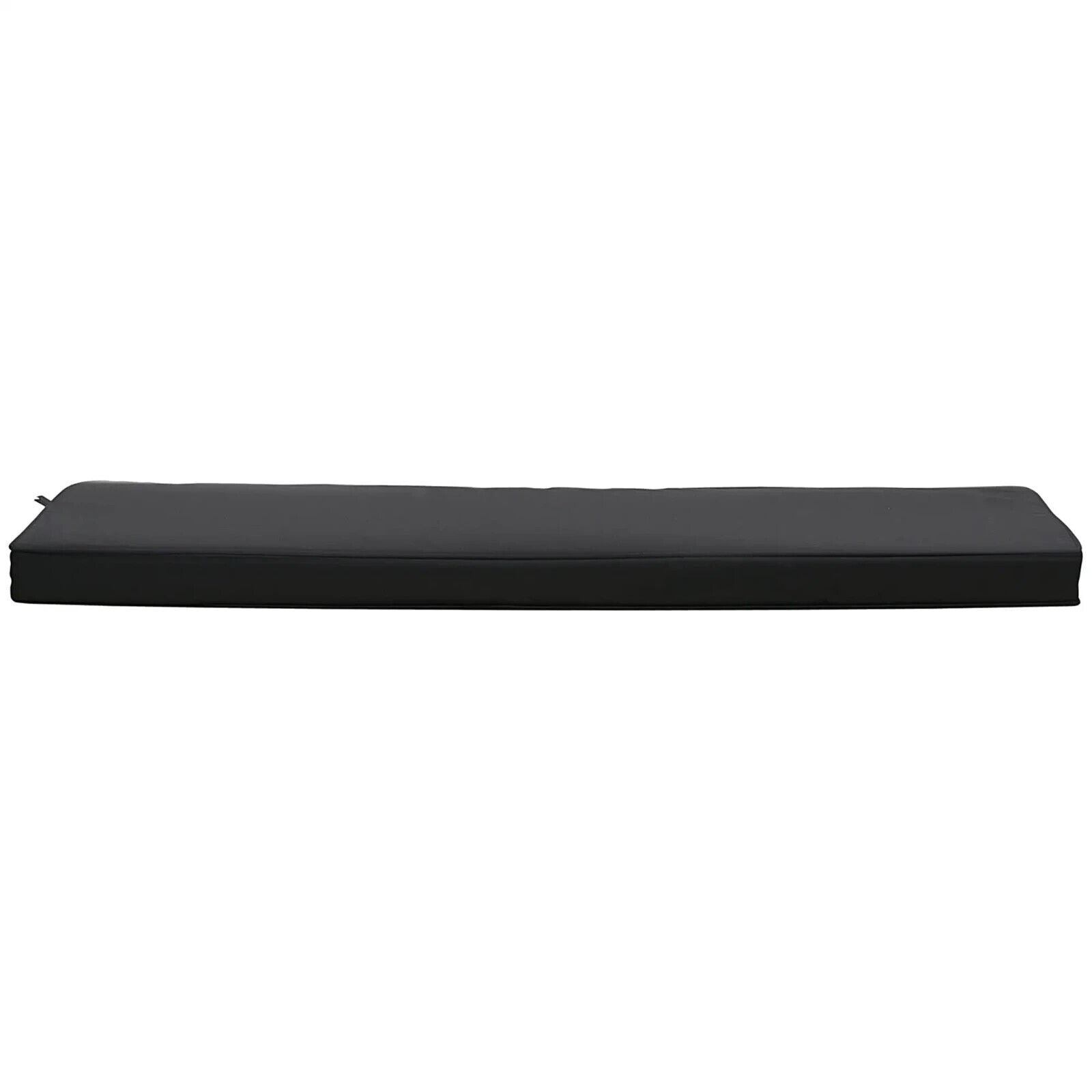 2 - Seater Bench Cushion Replacement Bench Cushion Polyester Cover Seat Pad Black - Home and Garden Furniture Shop - #rustic - furniture#