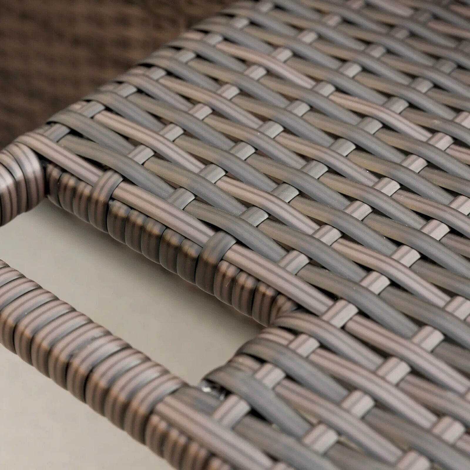 2 Seater Double Rattan Sun Lounger Recliner Day Bed Wicker Weave Outdoor Sofa - Home and Garden Furniture Shop - #rustic - furniture#
