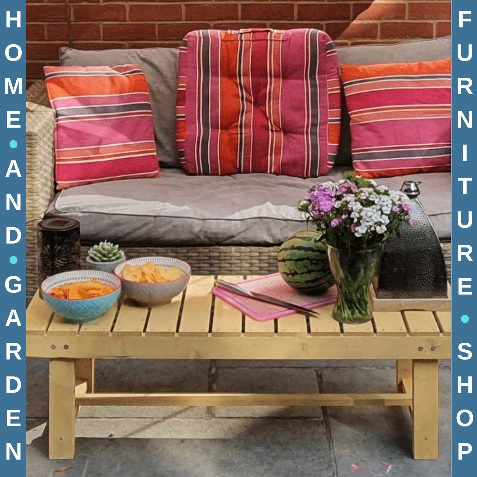 2 Seater Garden Wooden Bench 110L x 38W cm Patio Loveseat for Outdoor or Indoor - Home and Garden Furniture Shop - rustic - furniture