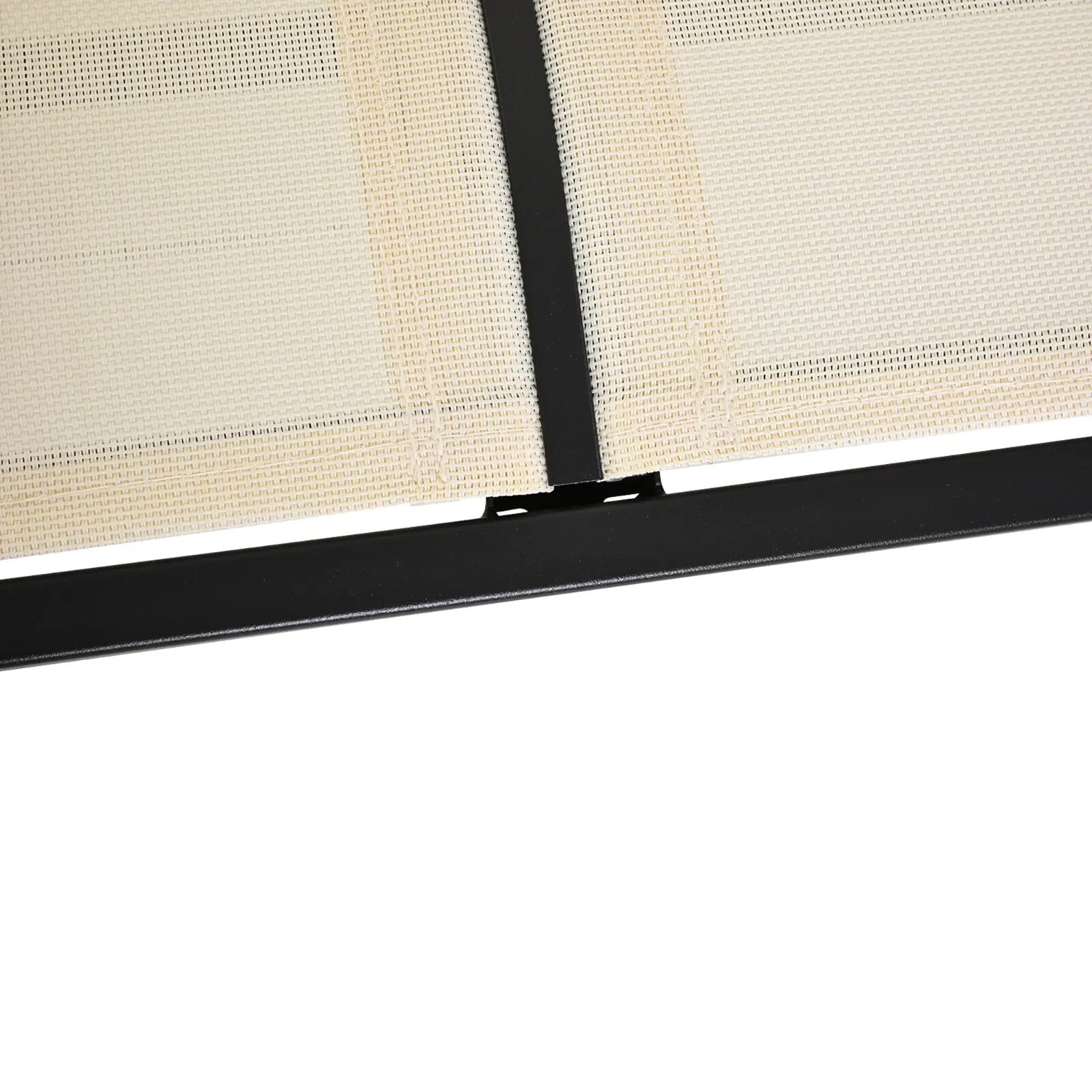 2 Seater Outdoor Glider Bench Double Swing Chair with Powder Coated Steel Frame - Home and Garden Furniture Shop - rustic - furniture