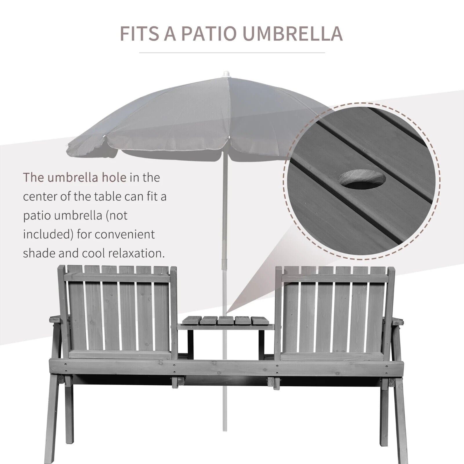 2 Seater Steel Garden Bench Antique Outdoor Loveseat for Patio Porch Yard Lawn - Home and Garden Furniture Shop - #rustic - furniture#