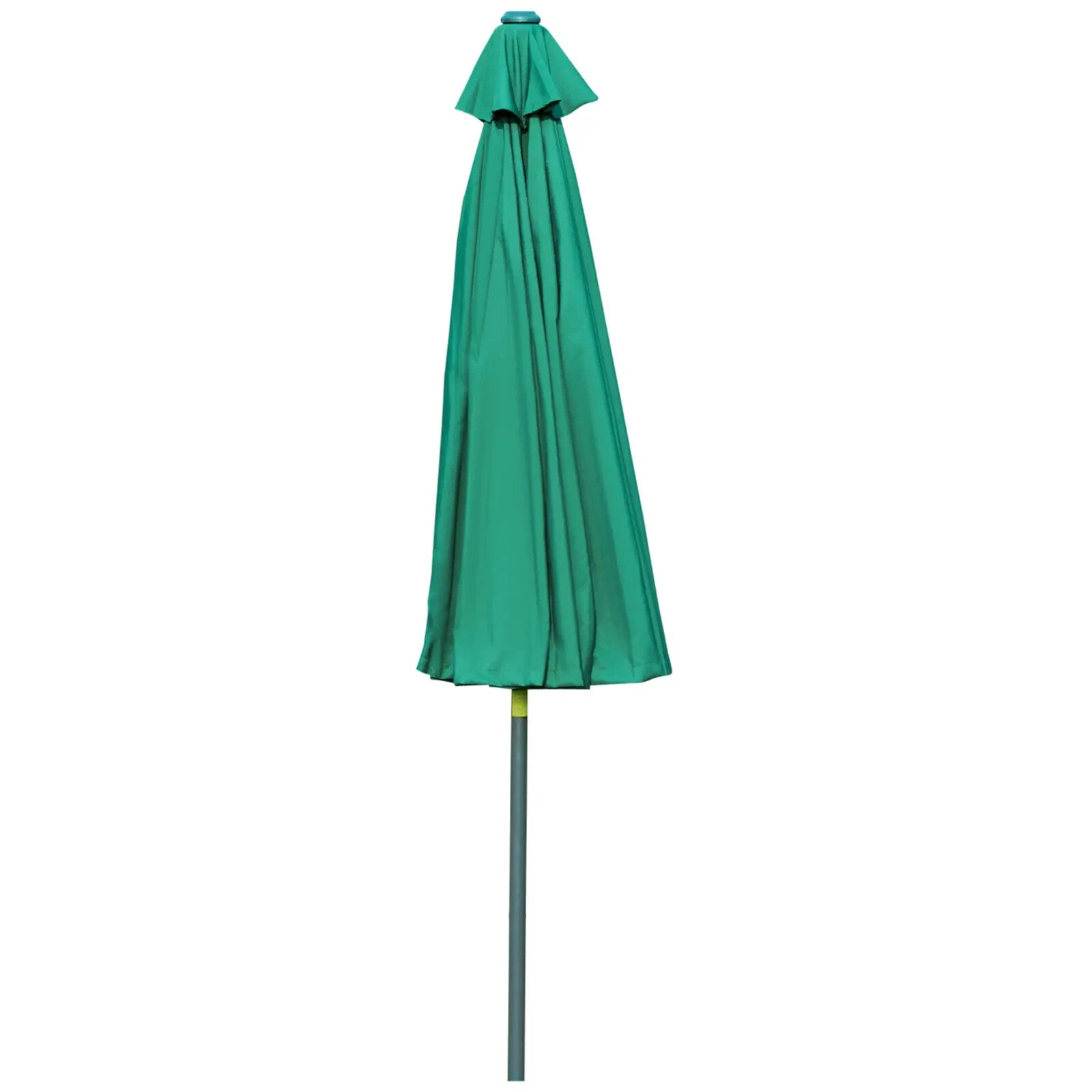 255cm Garden Parasol with 18 Ribs Tilt & Crank Outdoor Sunshade Patio Umbrella - Home and Garden Furniture Shop - rustic - furniture