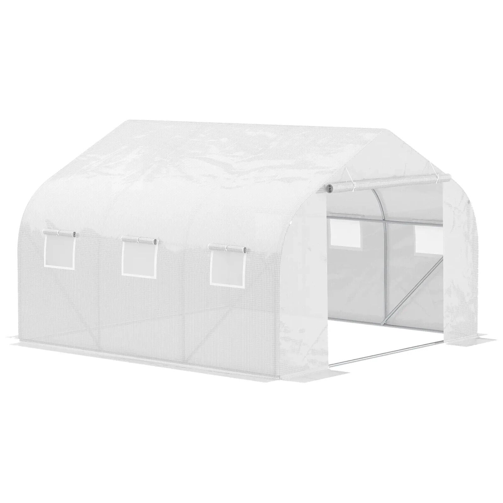 2H x 3.5L x 3W m Walk - In Tunnel PE Mesh Greenhouse Outdoor Garden Growing Tent - Home and Garden Furniture Shop - #rustic - furniture#