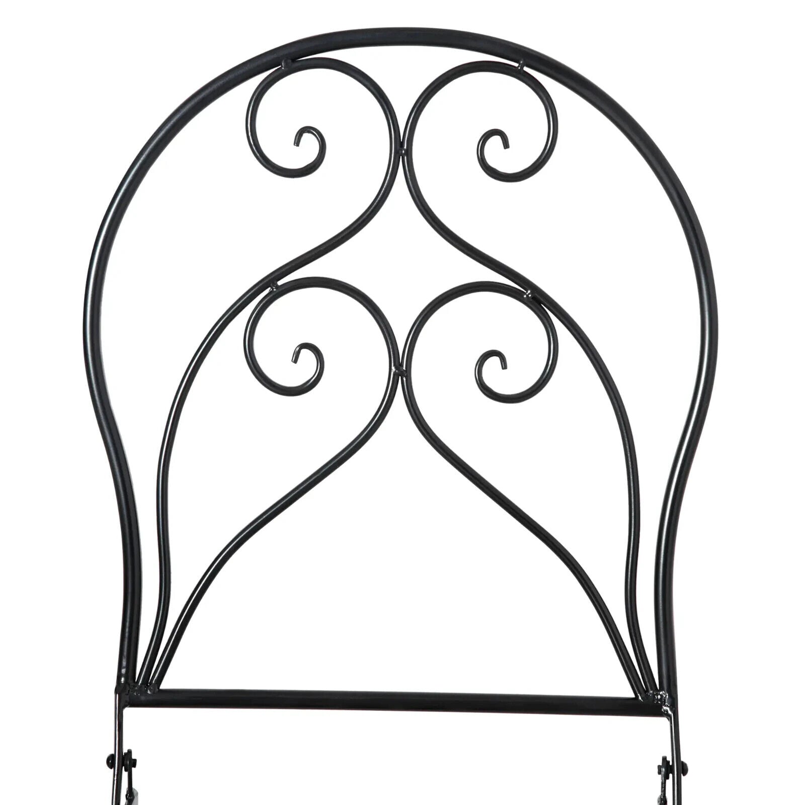 3 Piece Garden Bistro Set with Coffee Table and Folding Chairs for Patio Balcony - Home and Garden Furniture Shop - #rustic - furniture#
