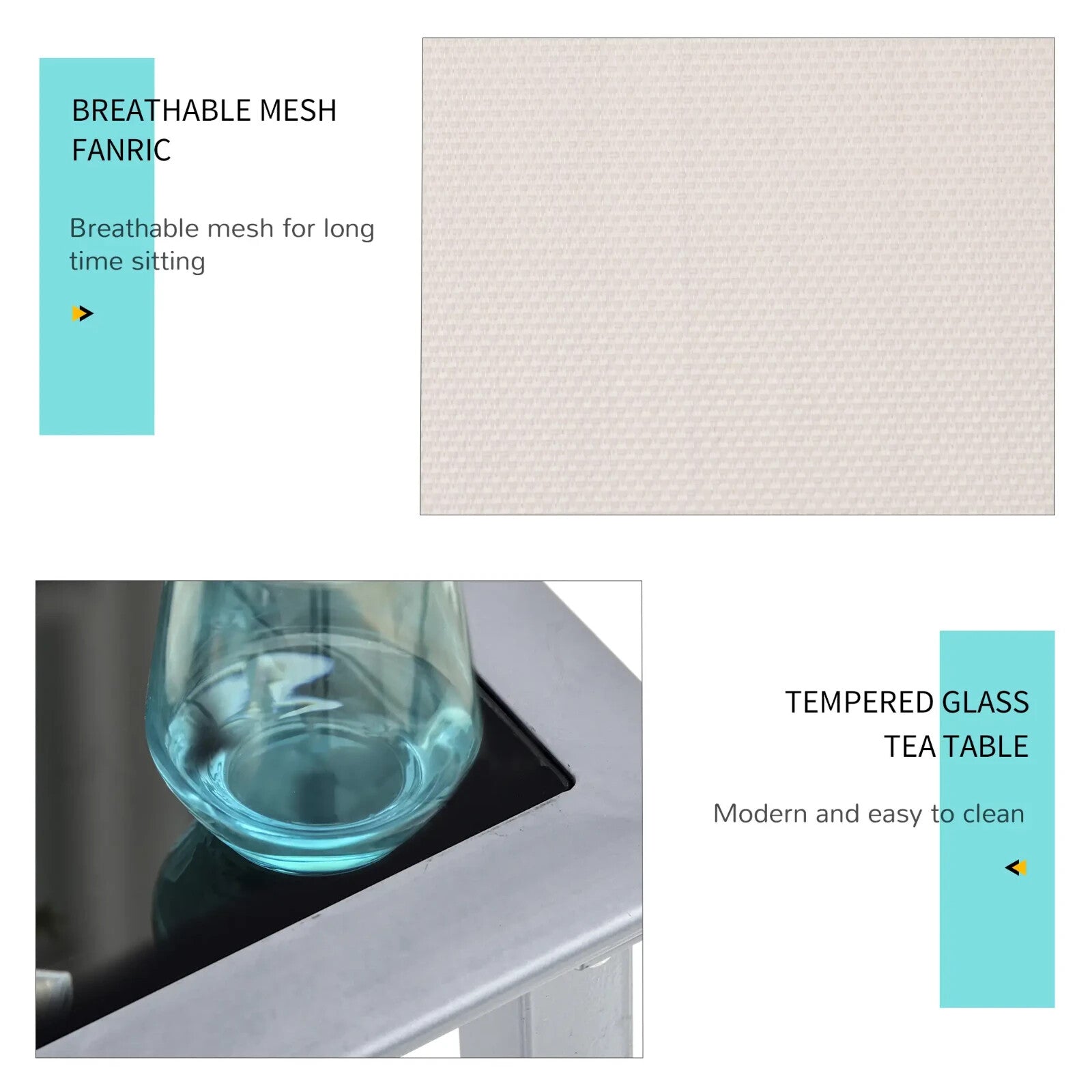 3 Piece Garden Lounge Chair Set with Recliners & Table for Patio or Outdoor Use - Home and Garden Furniture Shop - rustic - furniture