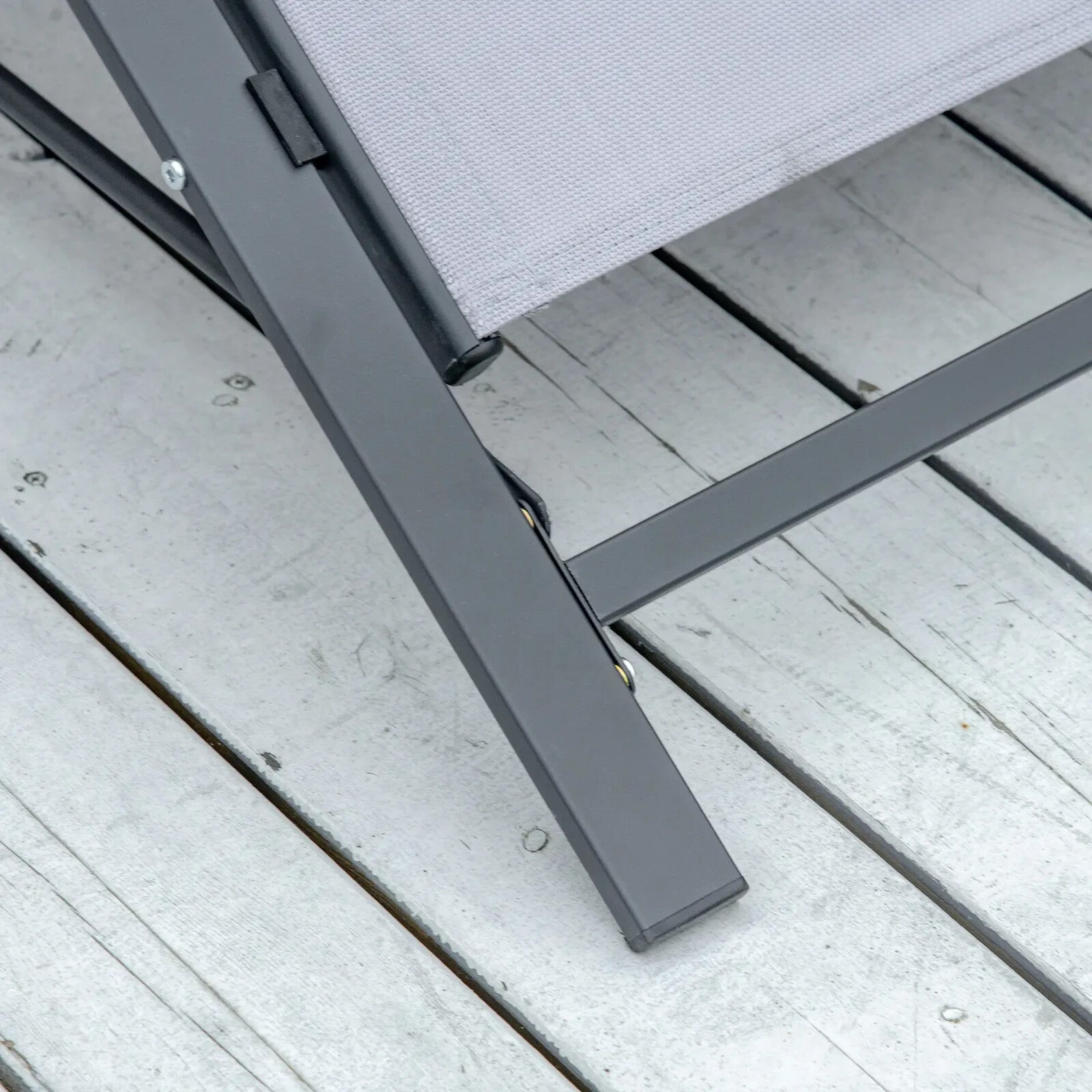 3 Piece Garden Recliner Sun Lounger Set with Table for Outdoor Patio Sunbathing - Home and Garden Furniture Shop - rustic - furniture