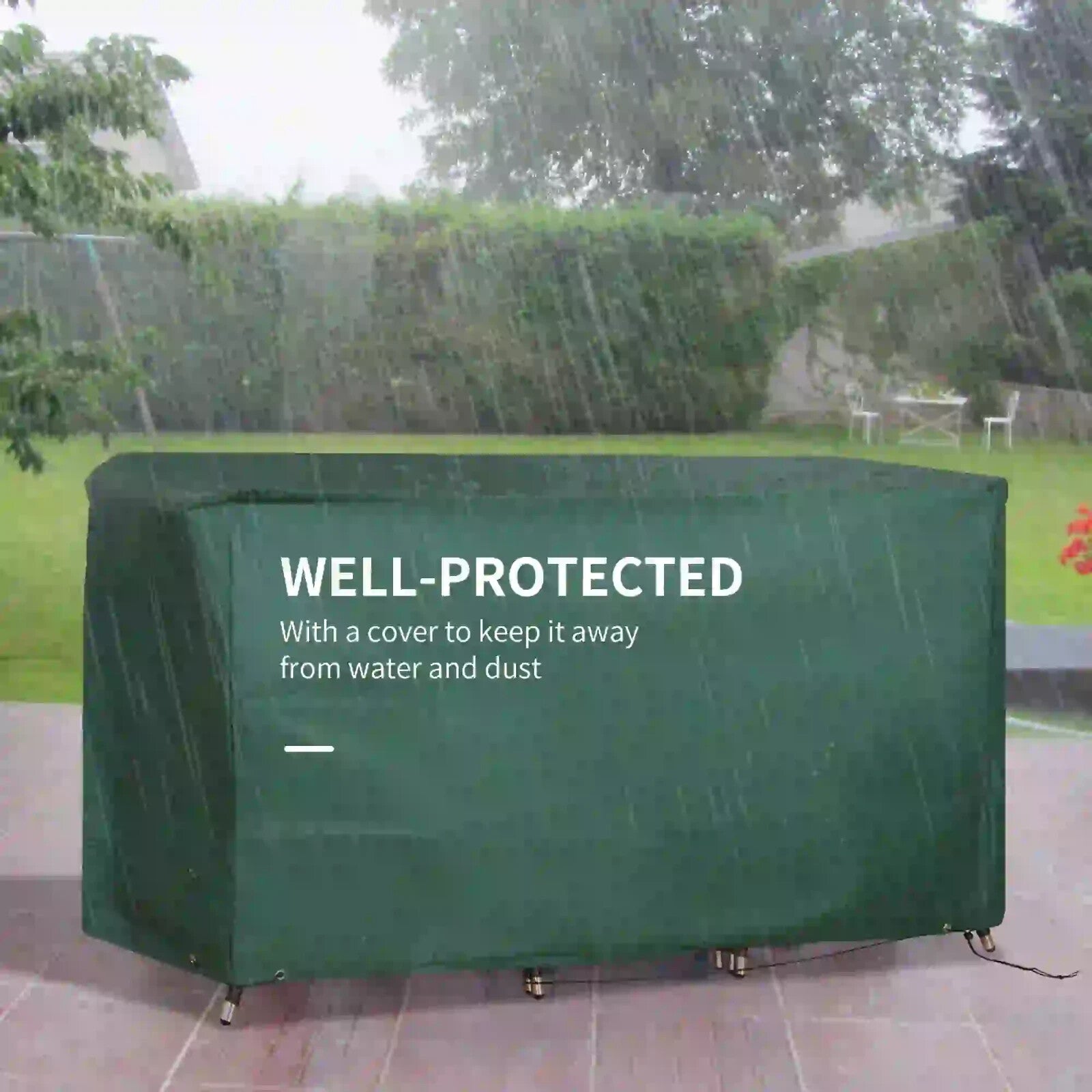 3 - Piece Rattan Bistro Set – Patio Table and Chairs with Steel Frame - Home and Garden Furniture Shop - rustic - furniture