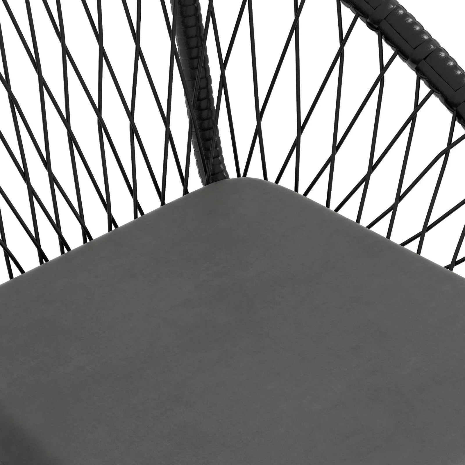 3 Piece Rattan Garden Bistro Set with Cushions 2 Armchairs & Round Coffee Table - Home and Garden Furniture Shop - rustic - furniture