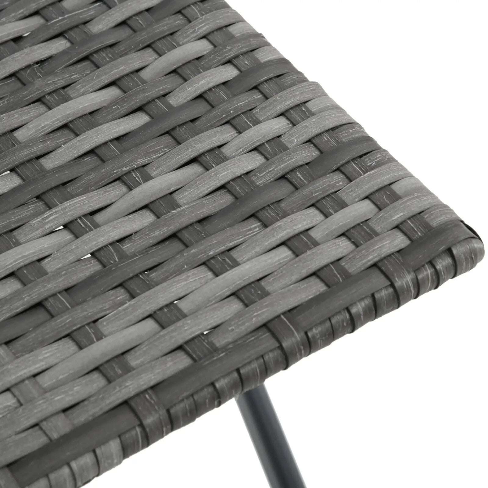 3 - Piece Wicker Bistro Set – Foldable Patio Table and Chairs for Outdoor Use - Home and Garden Furniture Shop - rustic - furniture