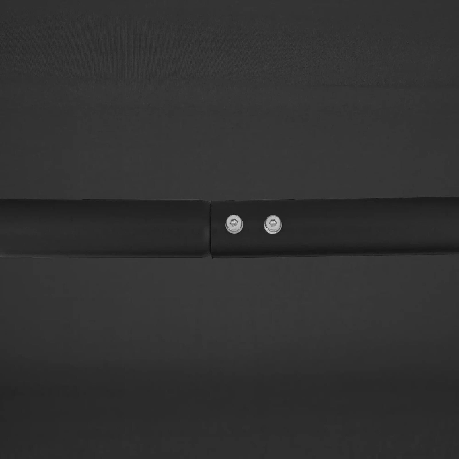 3 Seater Garden Swing Chair with Canopy Patio Swing Outdoor Sun Shade Seat Black - Home and Garden Furniture Shop - rustic - furniture