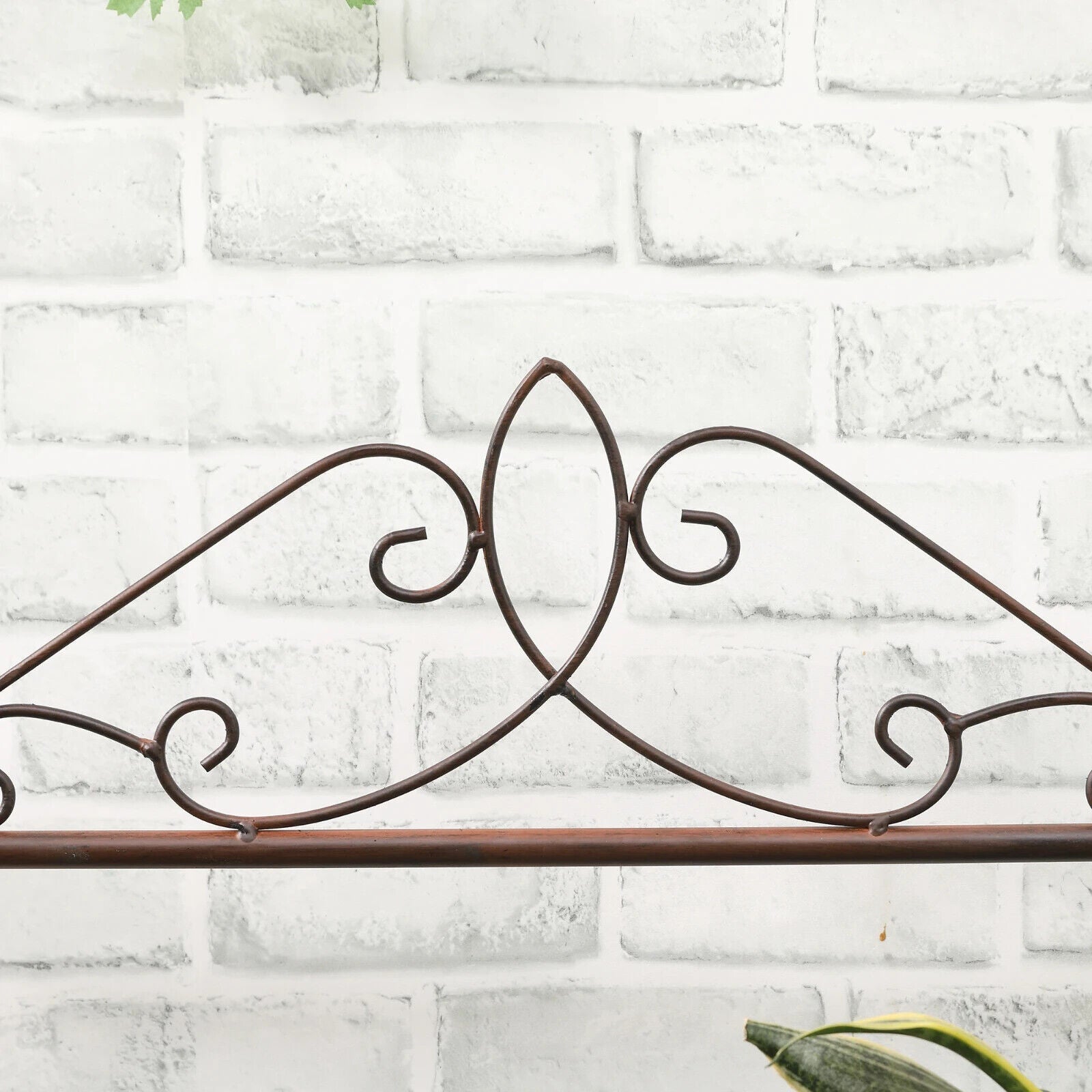 3 Tier Metal Plant Stand Flower Pot Holder Display Shelf For Indoor Outdoor - Home and Garden Furniture Shop - #rustic - furniture#