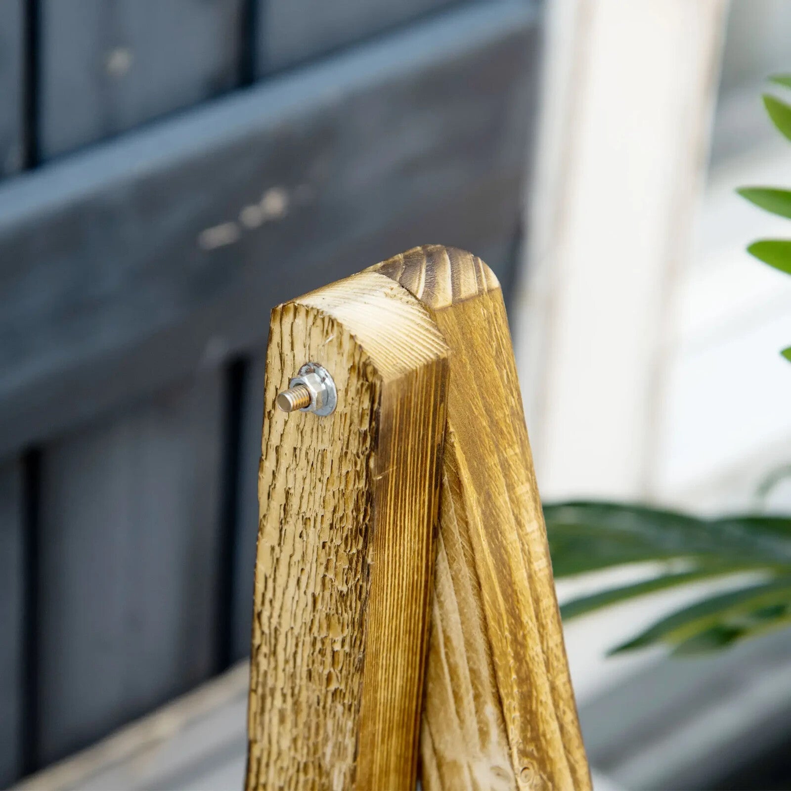 3 Tier Wooden Flower Display Shelf Plant Stand Indoor Outdoor Garden Storage - Home and Garden Furniture Shop - rustic - furniture