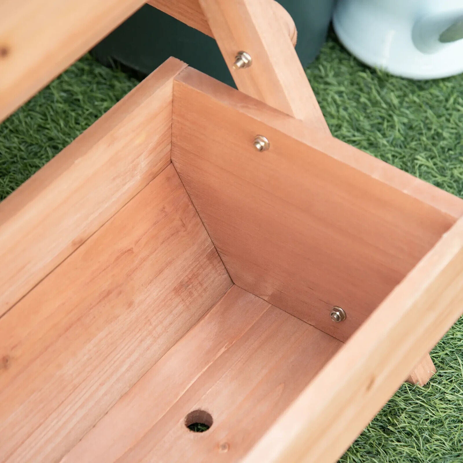 3 Tier Wooden Raised Garden Bed 65x75x78cm Elevated Planter Box for Herb Flowers - Home and Garden Furniture Shop - #rustic - furniture#