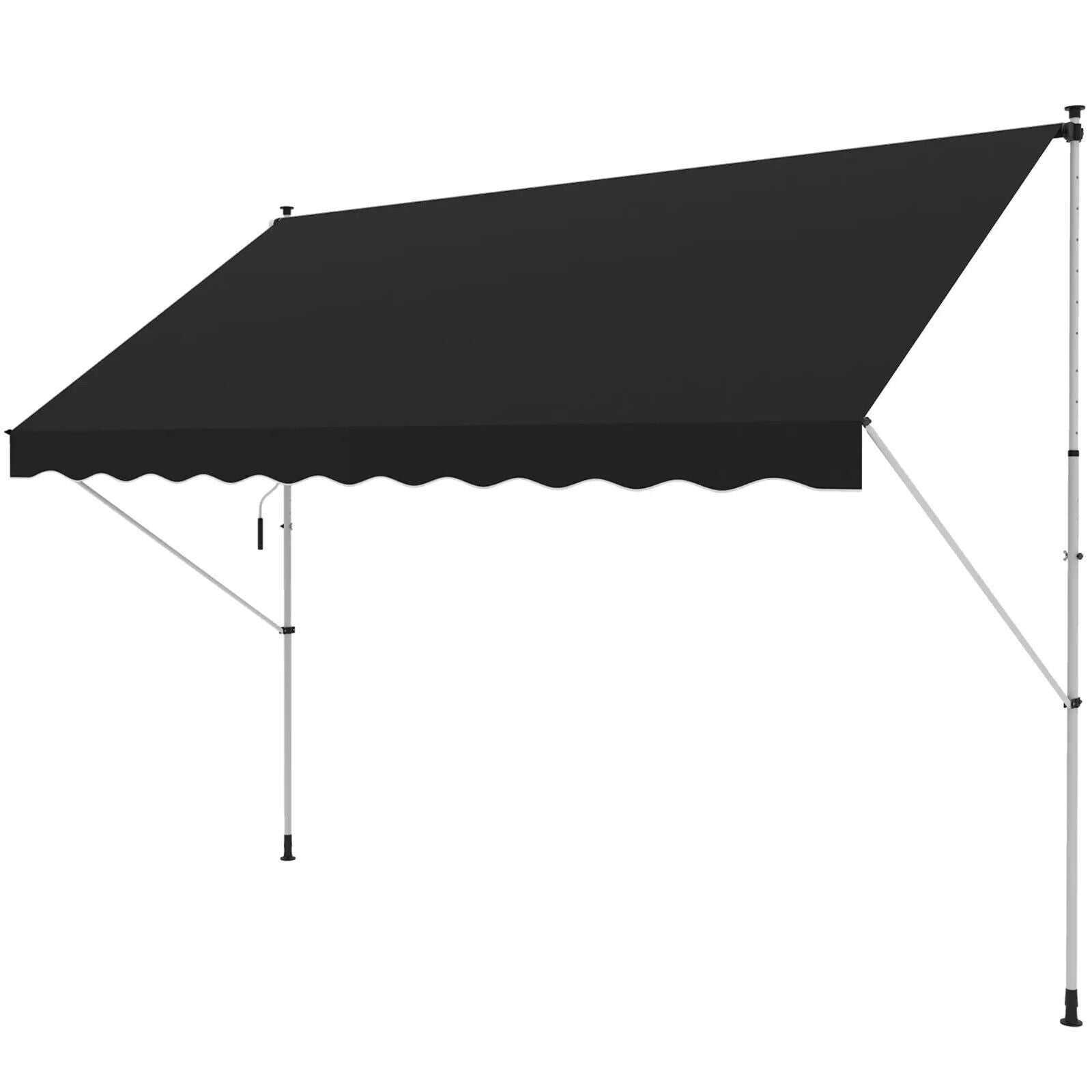 3 x 1.5m Adjustable Outdoor Awning Aluminium Frame Retractable Garden Canopy - Home and Garden Furniture Shop - #rustic - furniture#