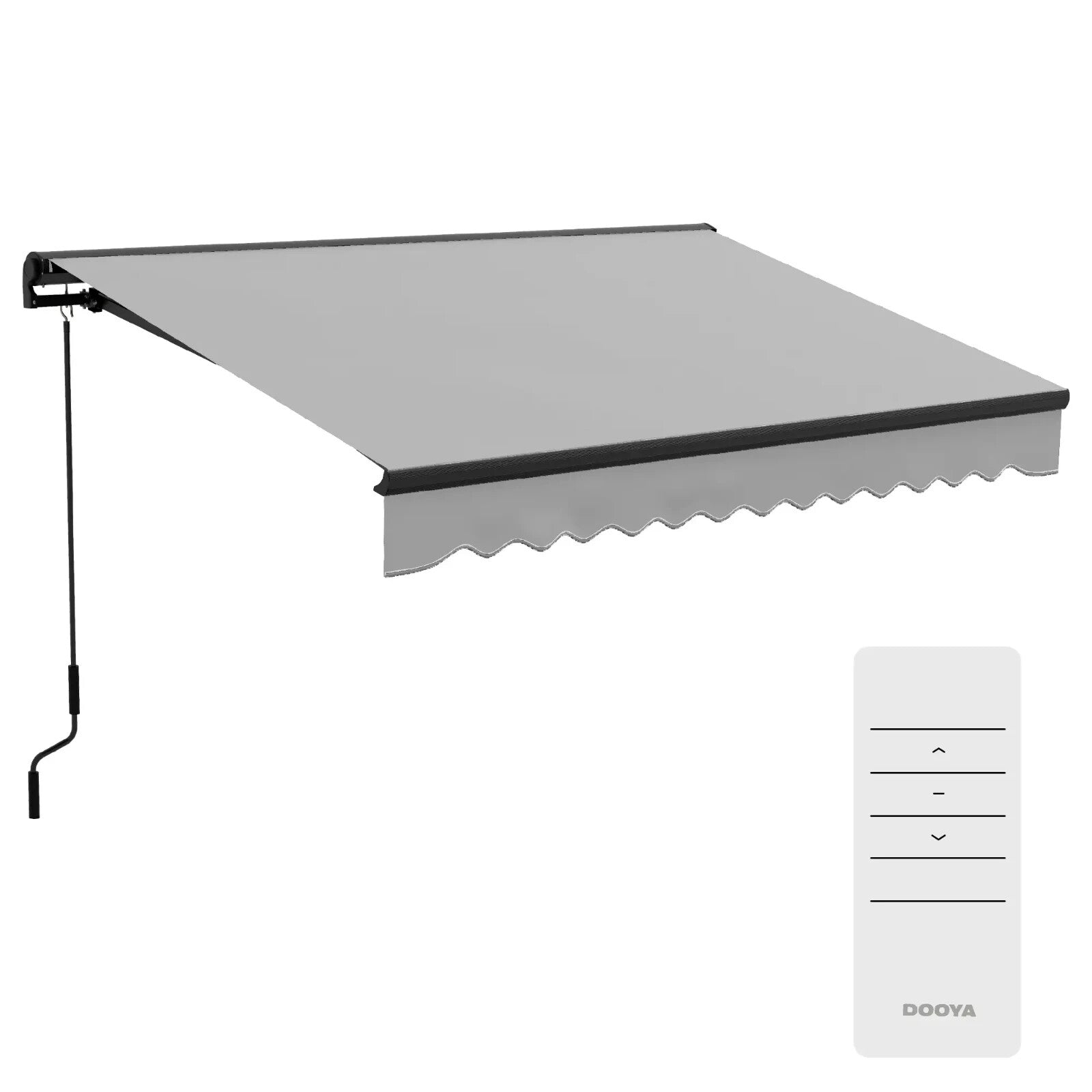 3 x 2m Electric Retractable Awning Canopy with Remote for Patio Door or Window - Home and Garden Furniture Shop - rustic - furniture