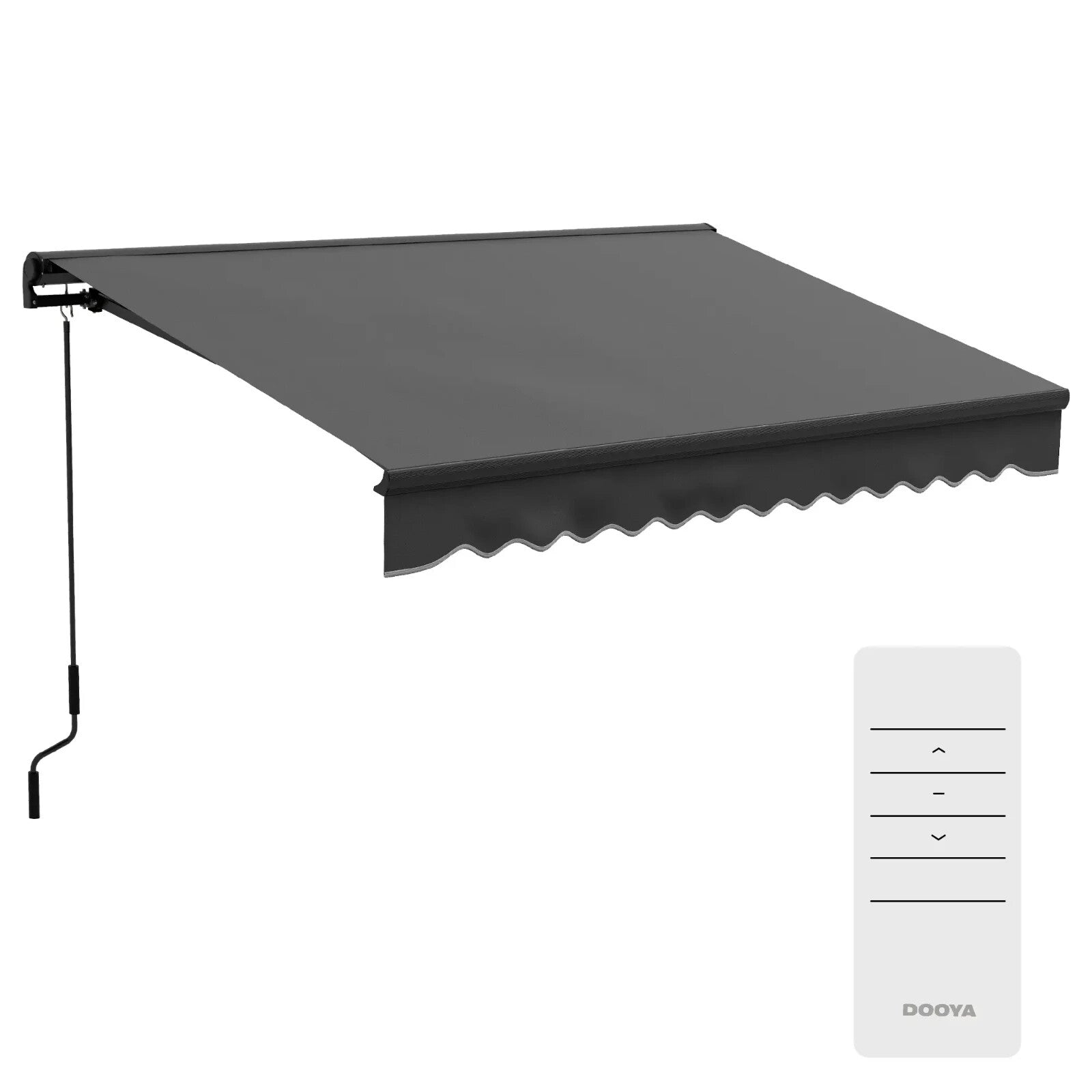 3 x 2m Electric Retractable Awning Canopy with Remote for Patio Door Window - Home and Garden Furniture Shop - rustic - furniture