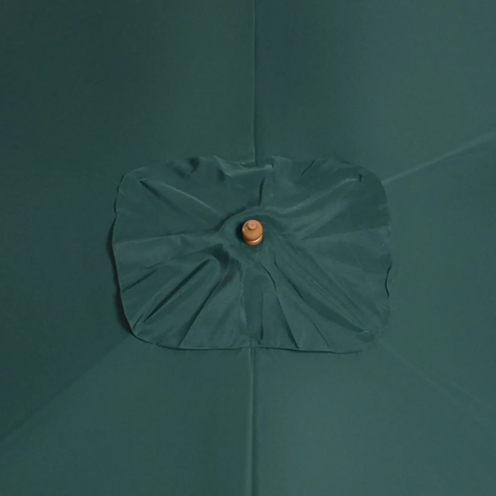 3 x 2m Wooden Garden Parasol Patio Sun Umbrella Outdoor Shade with Push Button - Home and Garden Furniture Shop - rustic - furniture