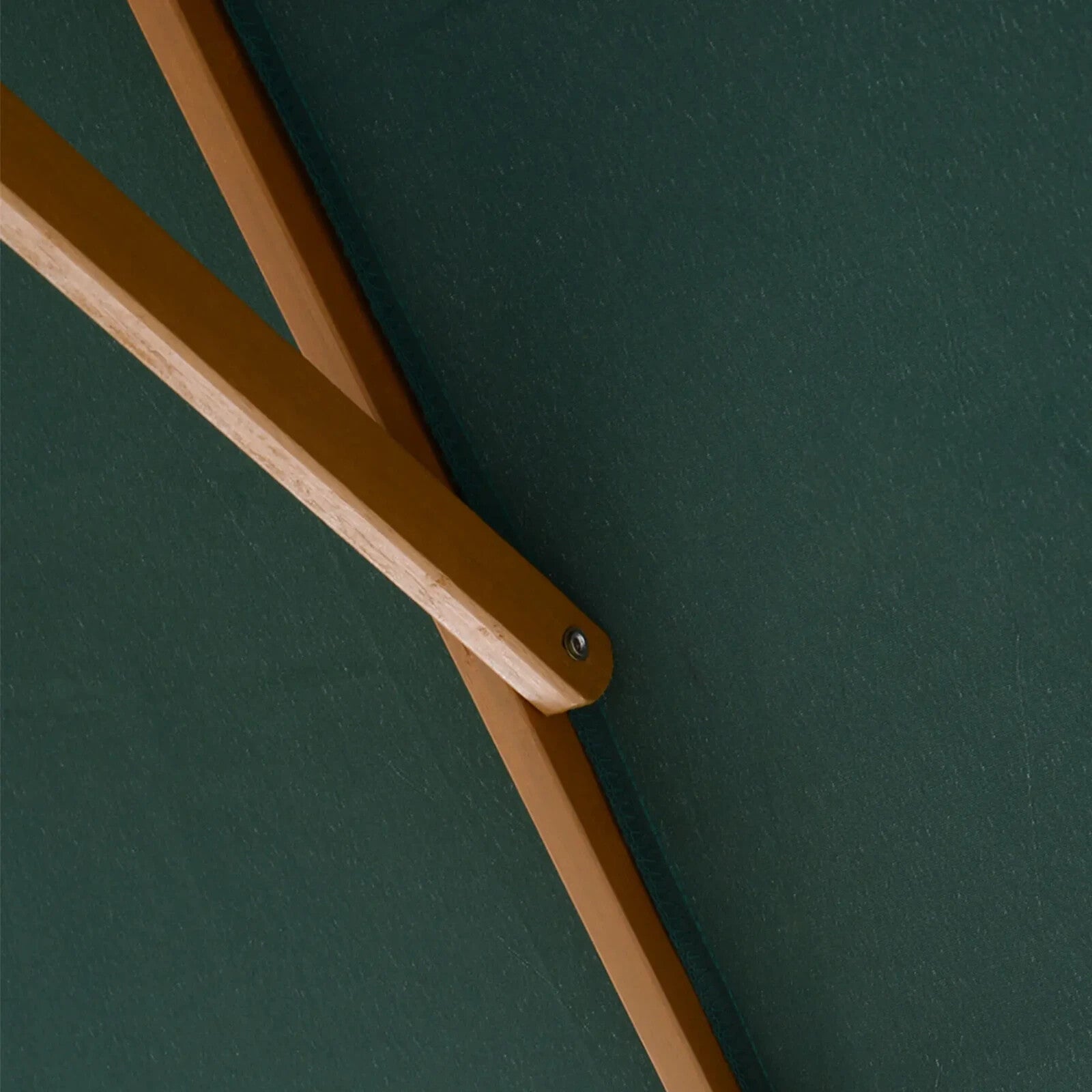 3 x 2m Wooden Garden Parasol Patio Sun Umbrella Outdoor Shade with Push Button - Home and Garden Furniture Shop - rustic - furniture