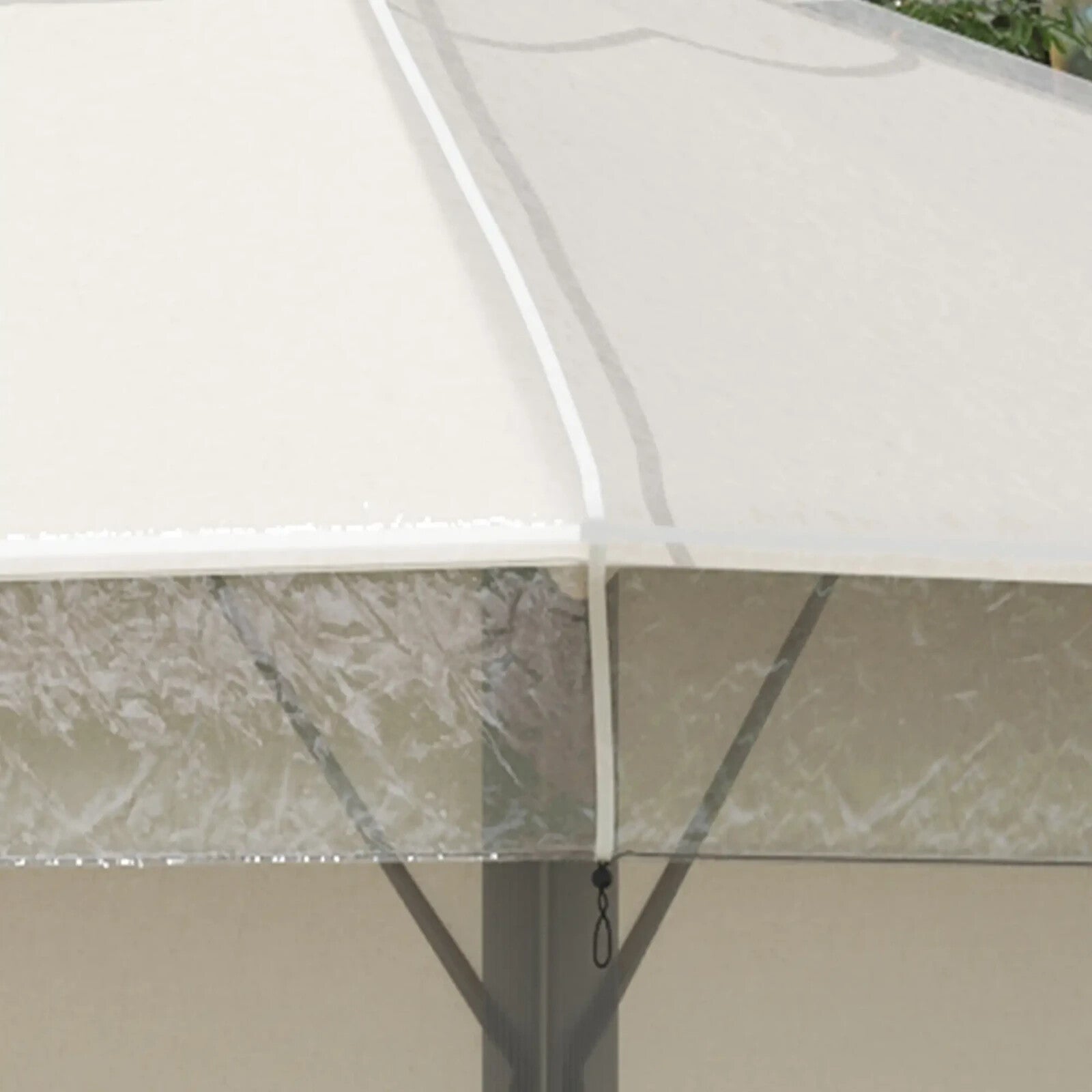 3 x 3(m) Gazebo Protective Canopy Cover Waterproof Cover for Canopy Tent Roof - Home and Garden Furniture Shop - rustic - furniture