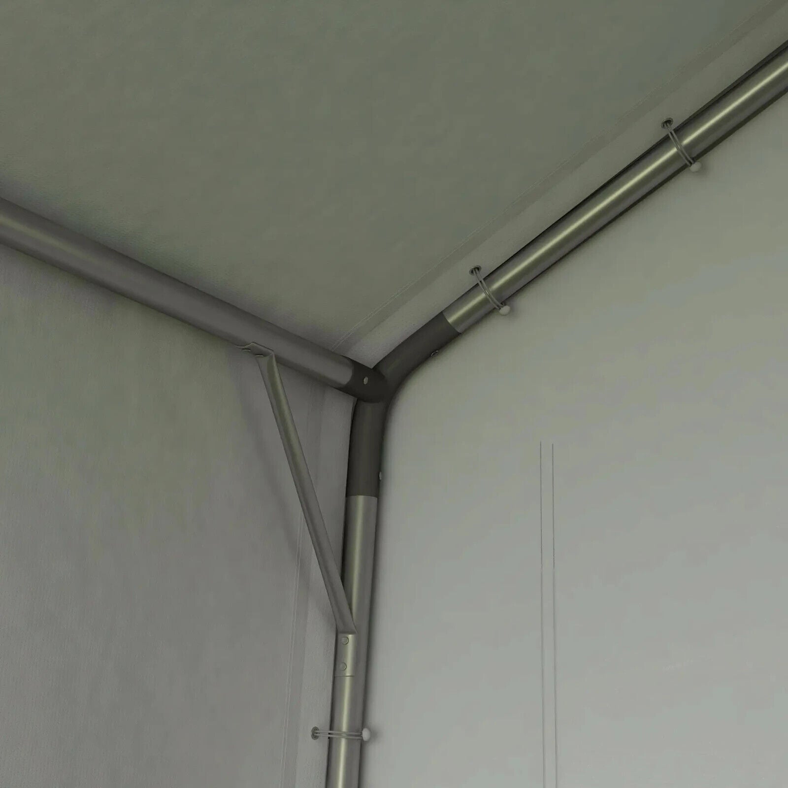 3 x 3m Portable Shed Waterproof Heavy Duty Grey Garden Storage Shed for Tools - Home and Garden Furniture Shop - #rustic - furniture#