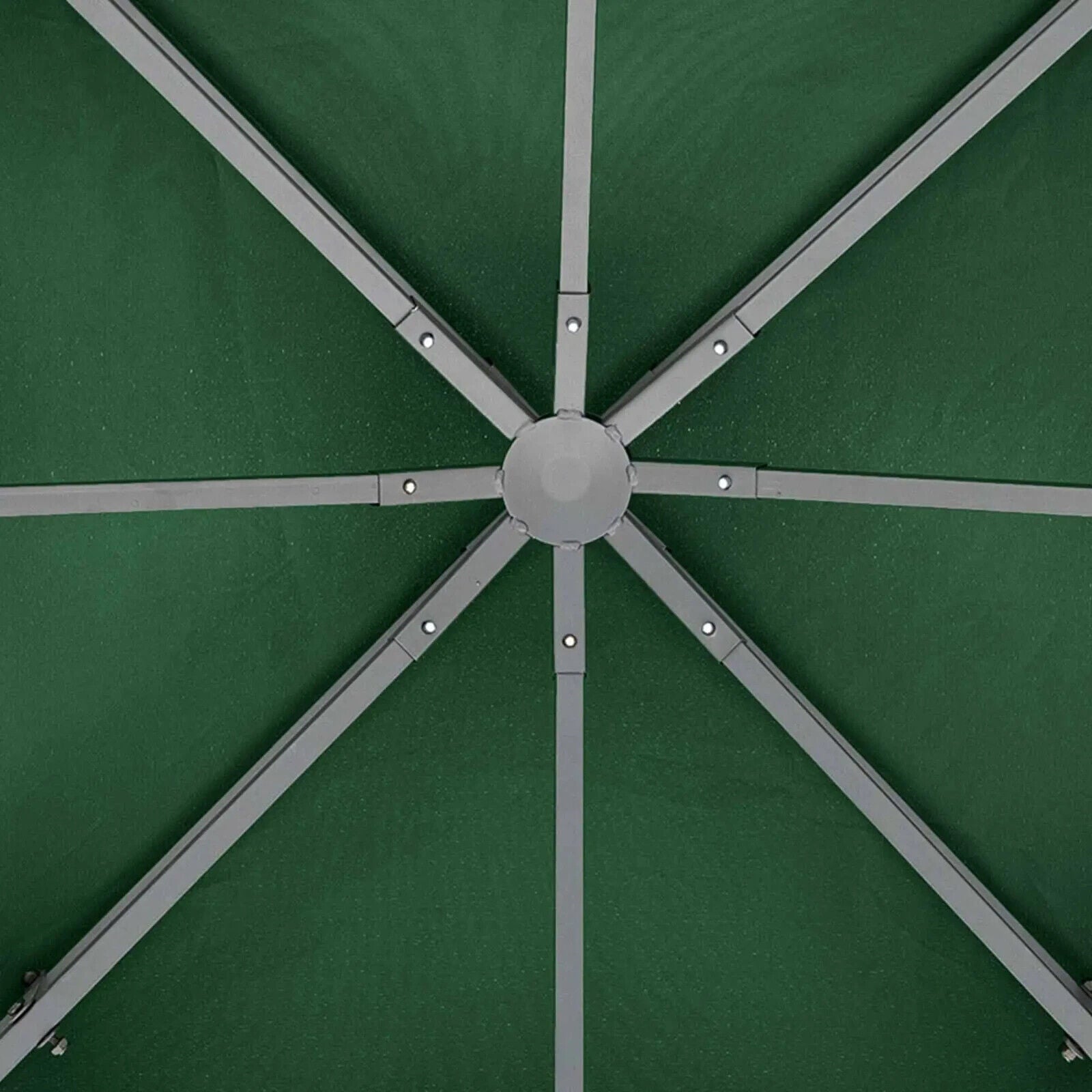 3 x 3(m) Replacement Canopy Roof 2 Tier Garden Gazebo Roof Top Cover Dark Green - Home and Garden Furniture Shop - #rustic - furniture#