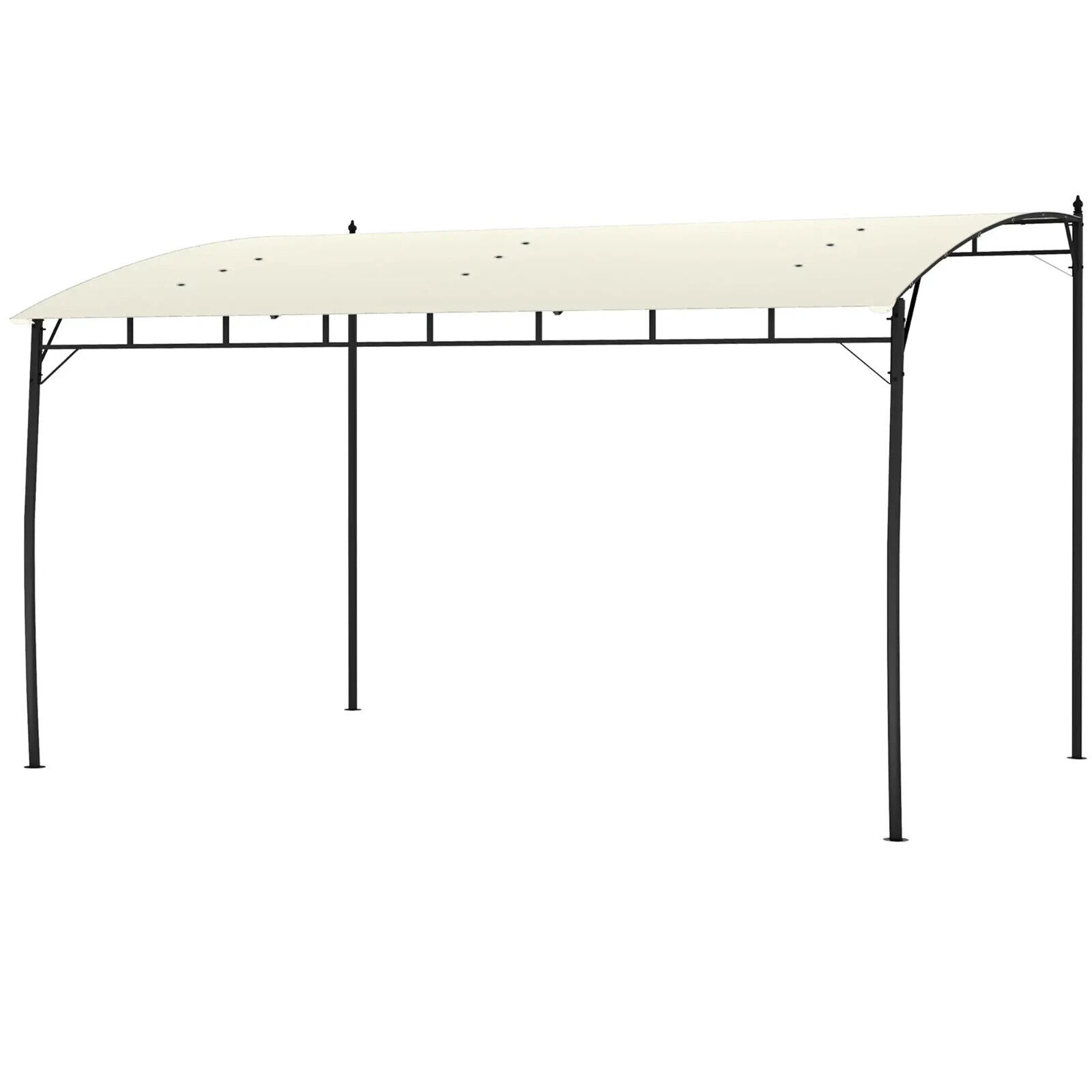 3 x 4 m Outdoor Pergola Gazebo Sun Shade Shelter w/ Metal Frame for Garden Patio - Home and Garden Furniture Shop - #rustic - furniture#