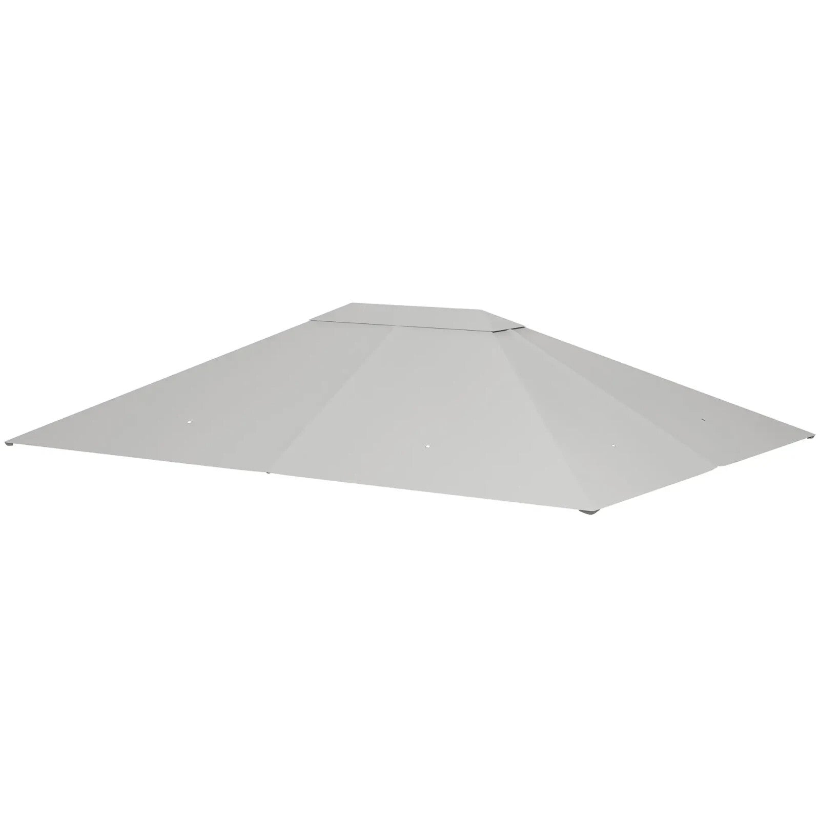 3 x 4m Replacement Gazebo Canopy Gazebo Roof Cover Light Grey Spare Canopy Roof - Home and Garden Furniture Shop - rustic - furniture