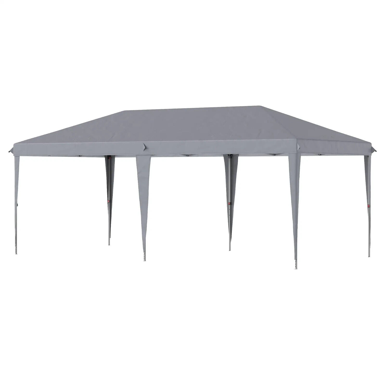 3 x 6 m Pop Up Gazebo Heavy Duty Patio Wedding Party Event Field Sun Canopy Grey - Home and Garden Furniture Shop - #rustic - furniture#