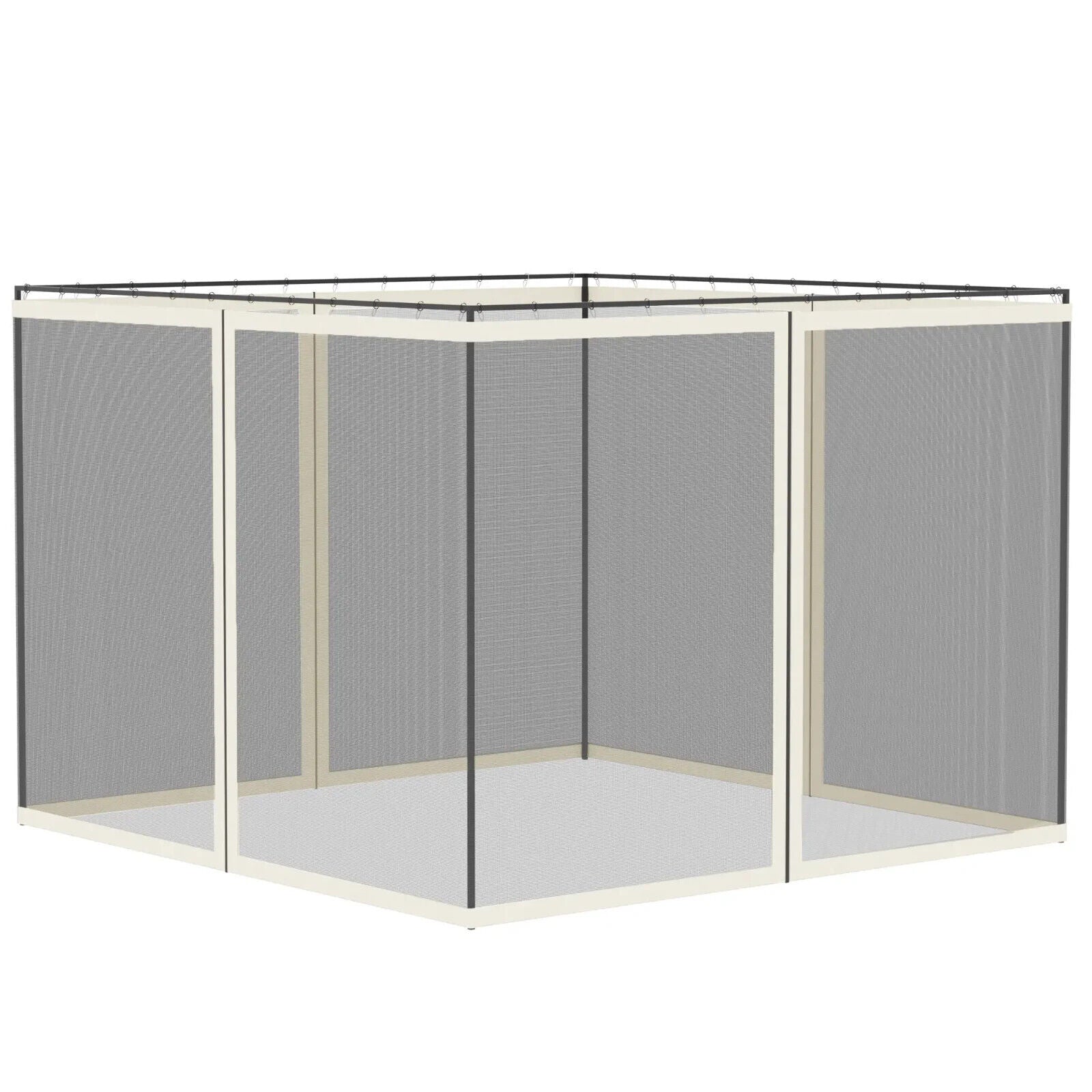 302 x 207cm Universal Replacement Gazebo Mesh Netting Screen Walls Replacements - Home and Garden Furniture Shop - #rustic - furniture#