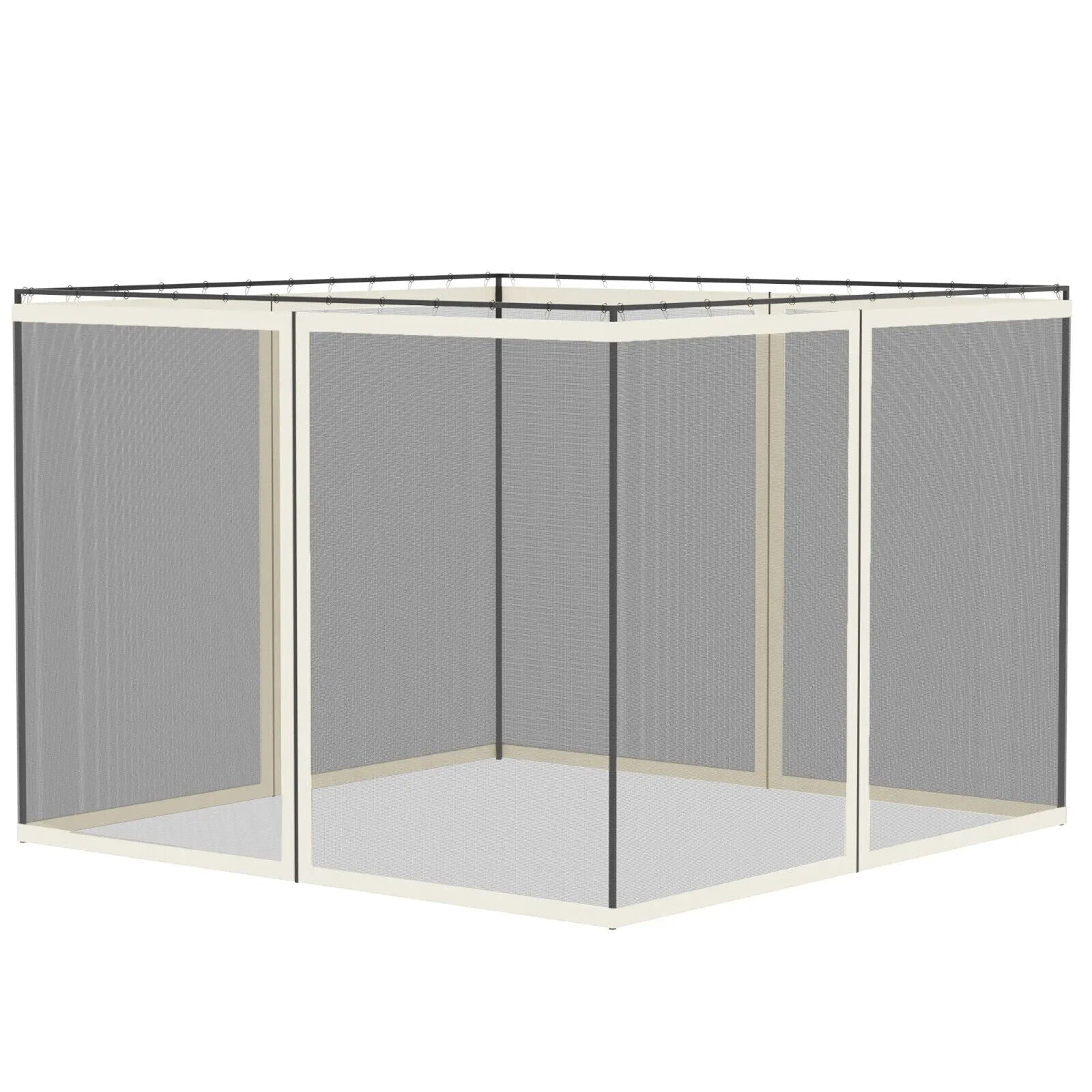 302 x 207cm Universal Replacement Gazebo Mesh Netting Screen Walls Replacements - Home and Garden Furniture Shop - #rustic - furniture#