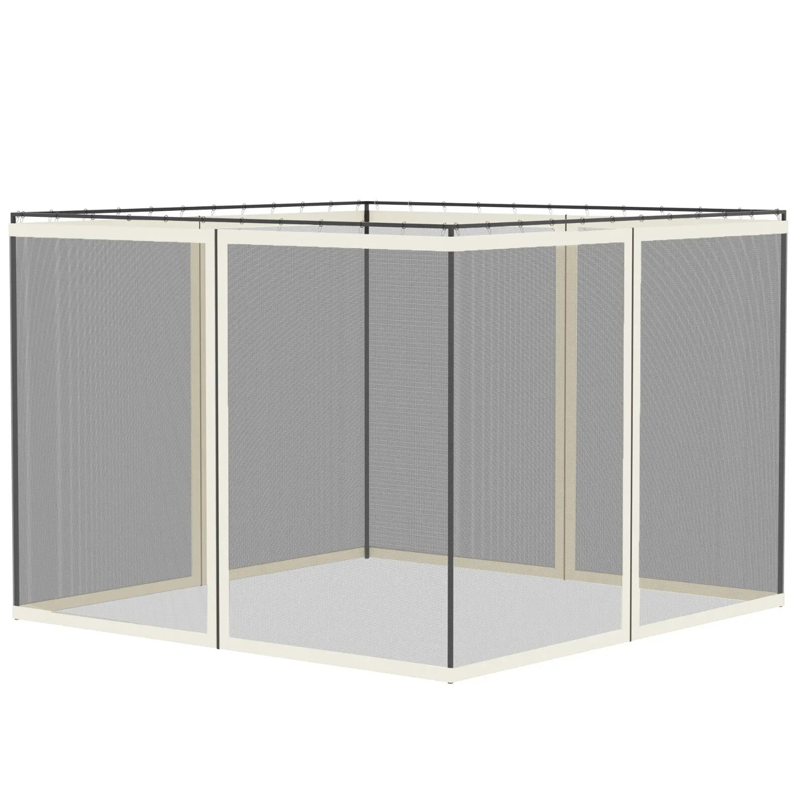 302 x 207cm Universal Replacement Gazebo Mesh Netting Screen Walls Replacements - Home and Garden Furniture Shop - rustic - furniture