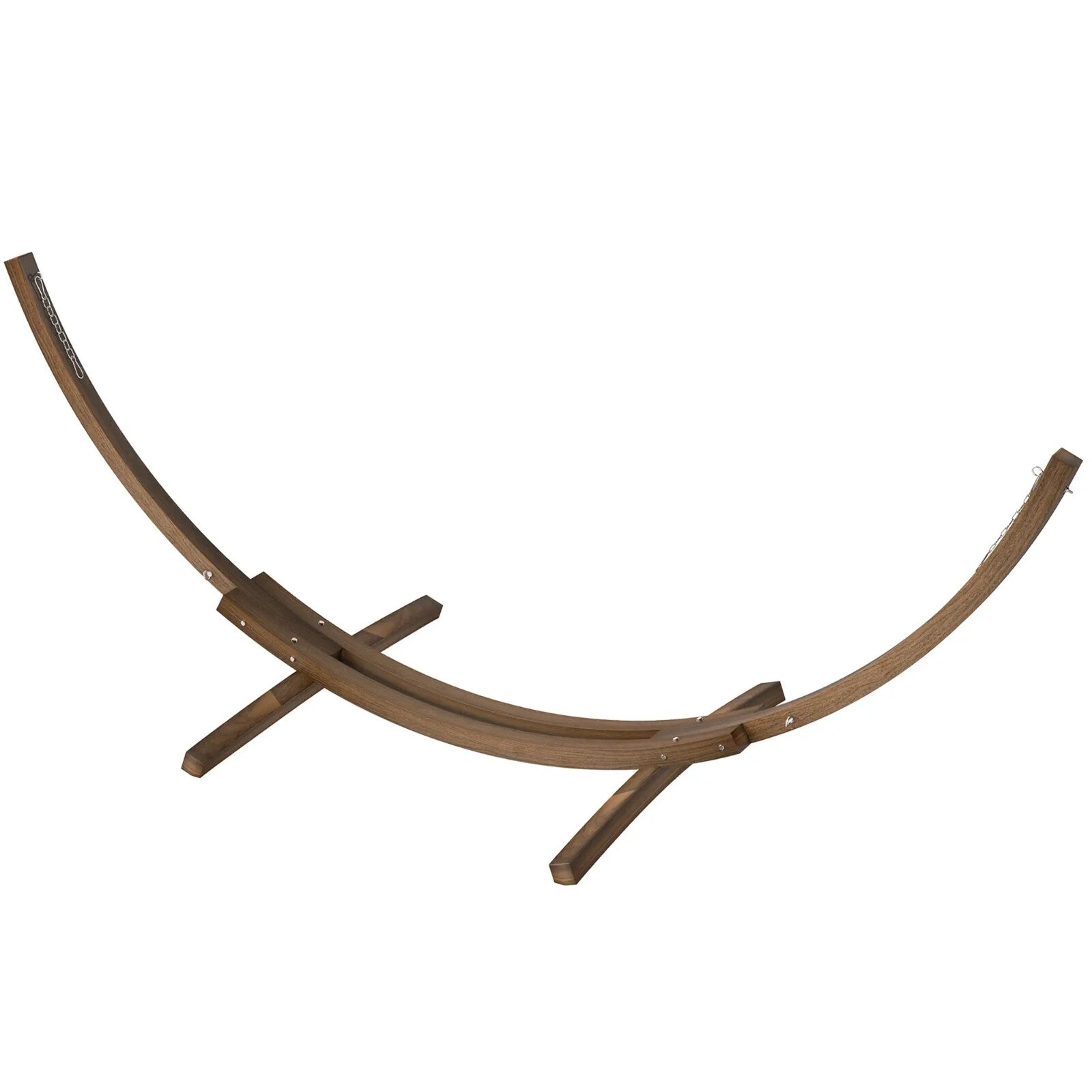 3.25m Wooden Hammock Stand Universal Fit Garden Camping Picnic Outdoor Accessory - Home and Garden Furniture Shop - rustic - furniture