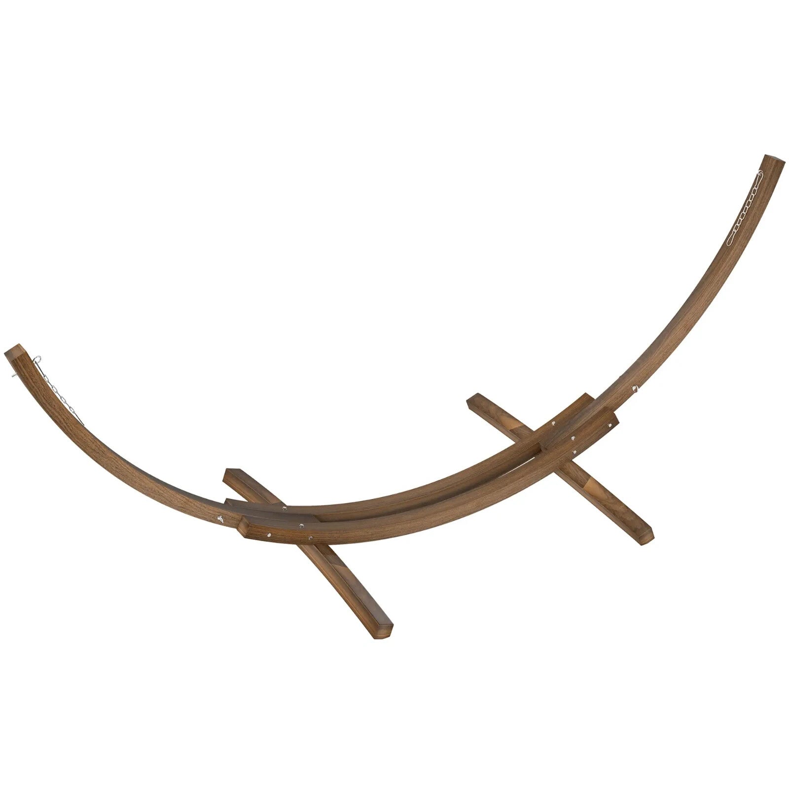 3.25m Wooden Hammock Stand Universal Fit Garden Camping Picnic Outdoor Accessory - Home and Garden Furniture Shop - rustic - furniture