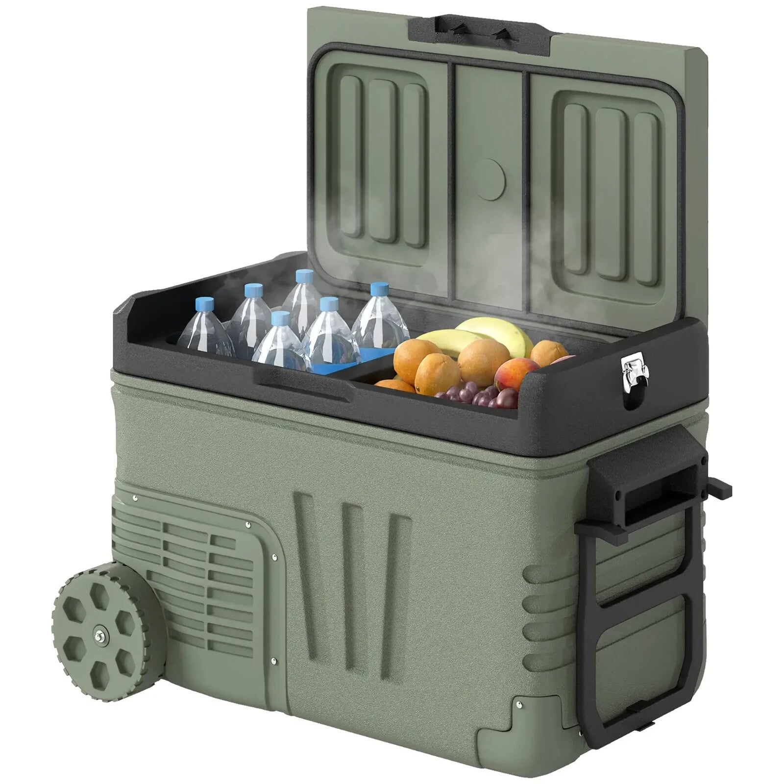 33L Car Refrigerator Portable Fridge Freezer Compressor Car Electric Cooler Box - Home and Garden Furniture Shop - rustic - furniture