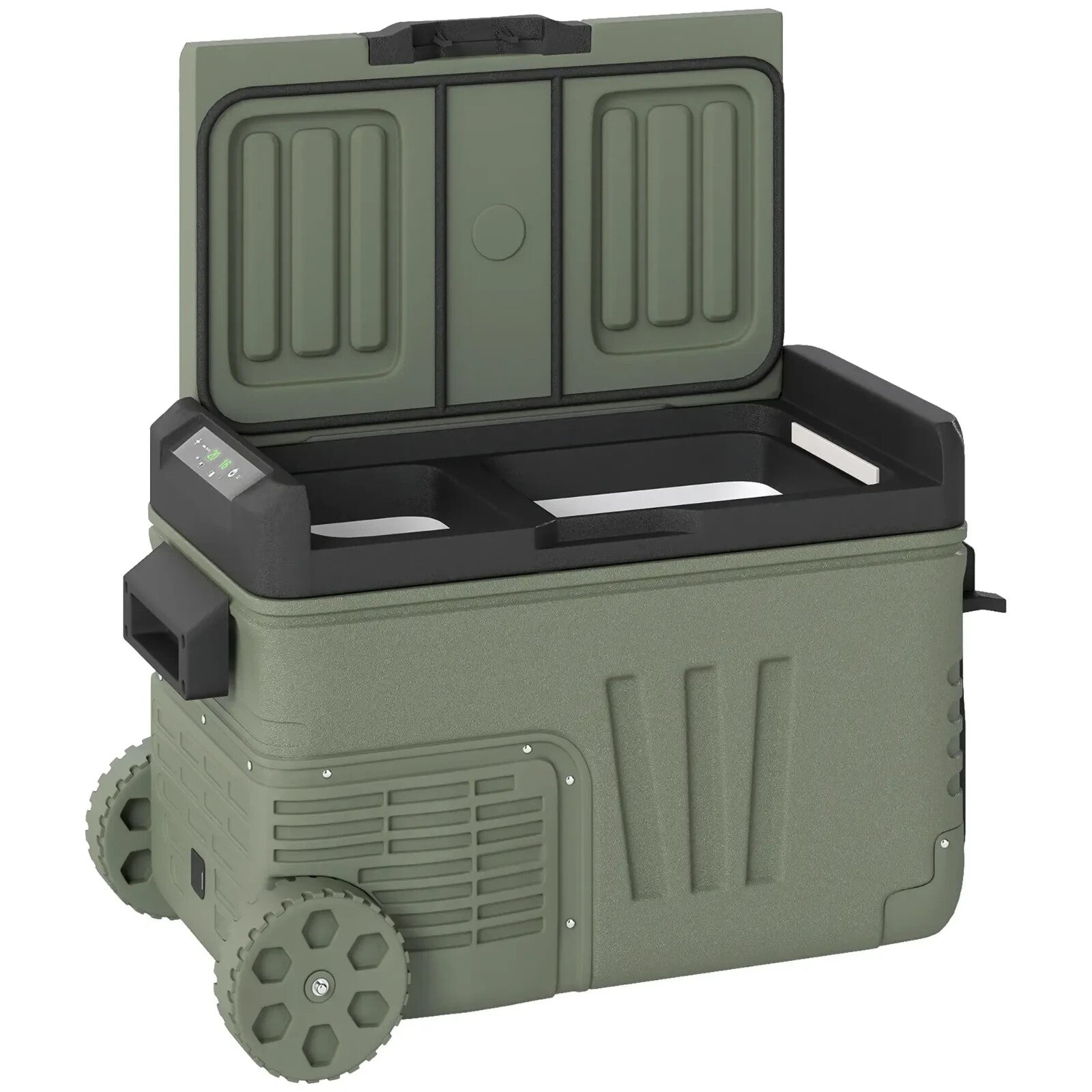 33L Car Refrigerator Portable Fridge Freezer Compressor Car Electric Cooler Box - Home and Garden Furniture Shop - rustic - furniture