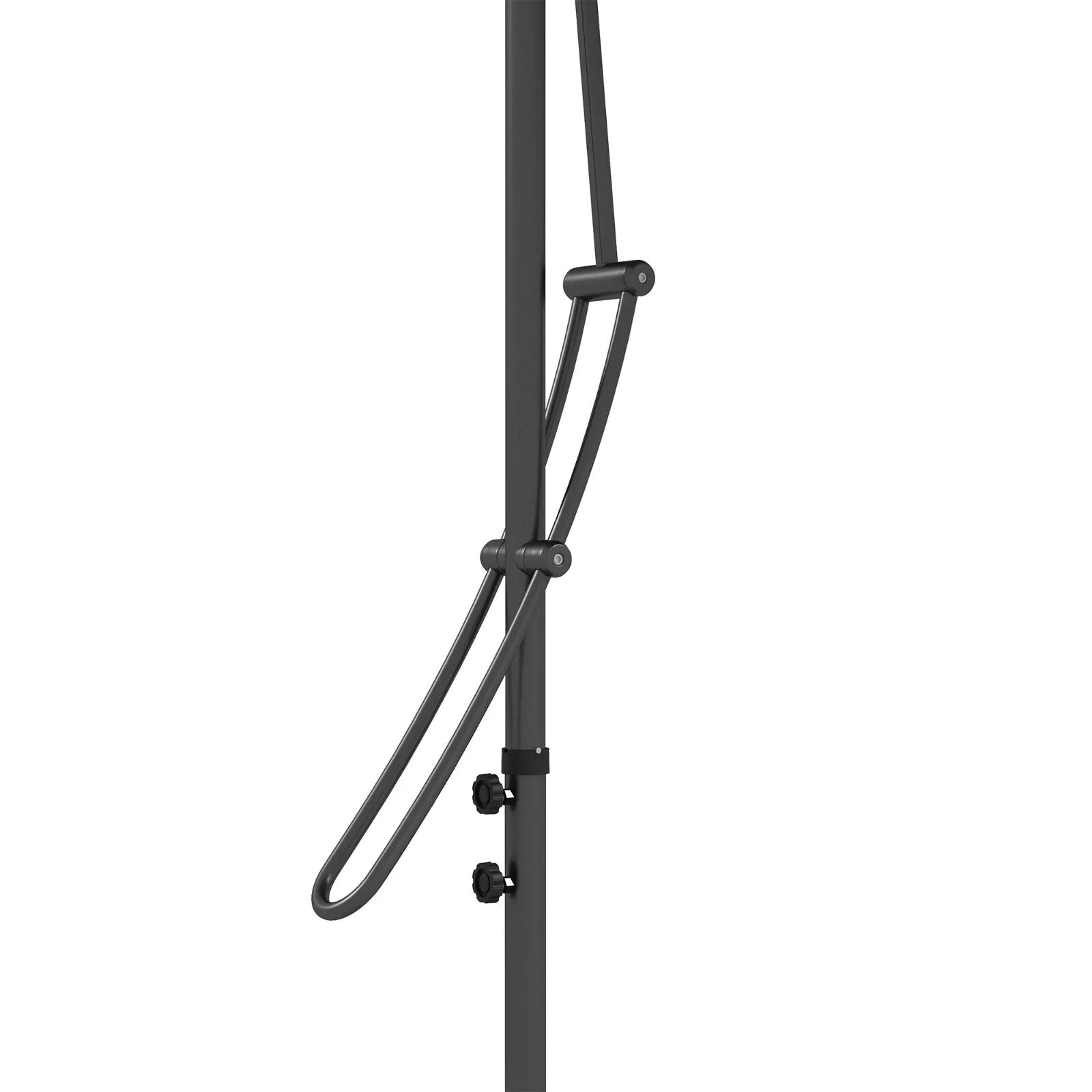 3m Cantilever Garden Parasol with Solar LED Base & Cover Outdoor Umbrella Shade - Home and Garden Furniture Shop - rustic - furniture