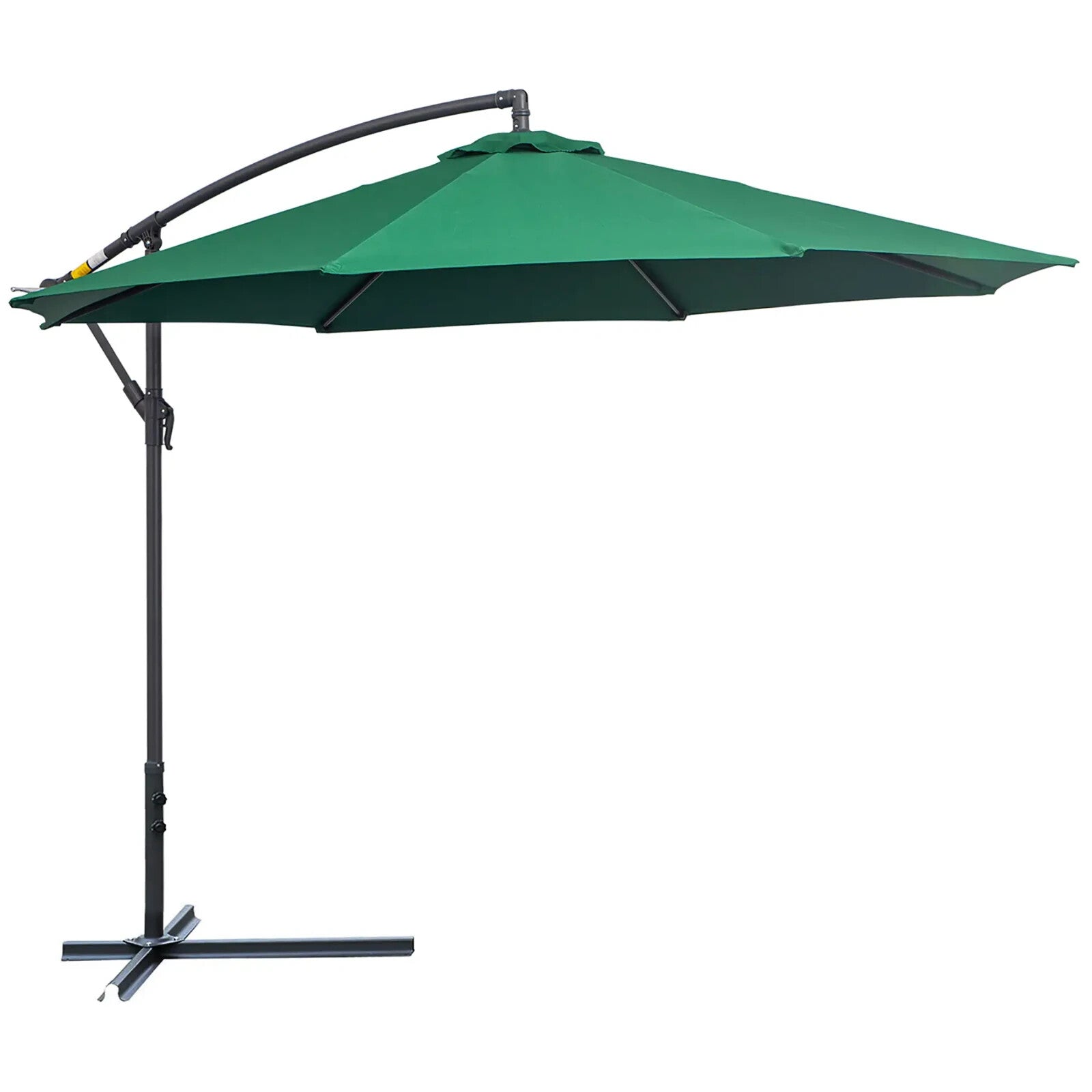 3m Hanging Banana Garden Parasol Cantilever Patio Sun Umbrella Outdoor Shade - Home and Garden Furniture Shop - rustic - furniture