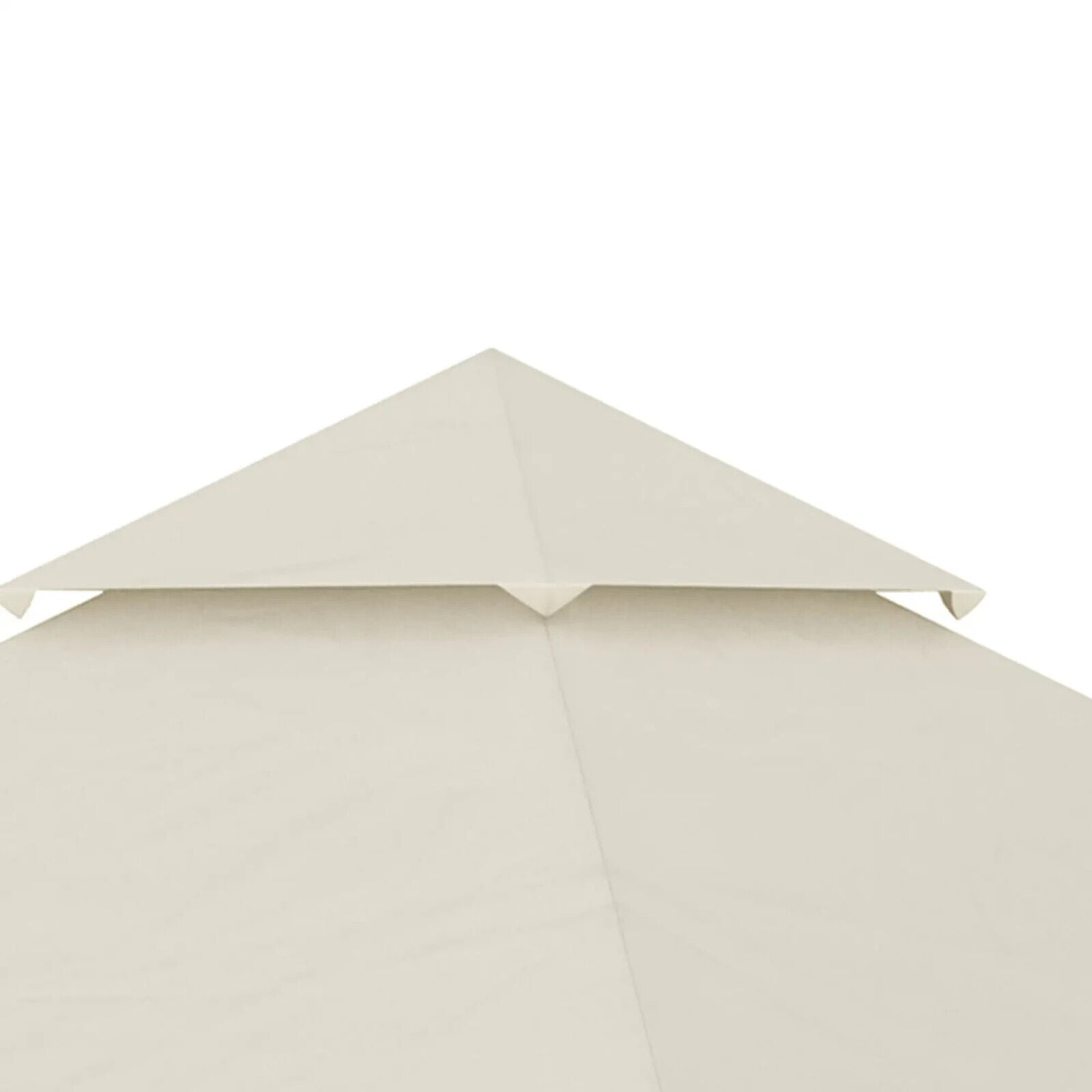 3m x 3m Gazebo Canopy Replacement Cover 2 - Tier Replacement Gazebo Roof Cream Sun - Home and Garden Furniture Shop - #rustic - furniture#