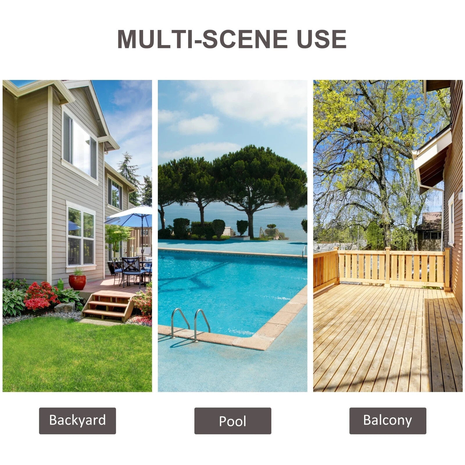 3Pcs Patio 2 Seater Rattan Sofa Garden Furniture Set Coffee Table Seat Cushions - Home and Garden Furniture Shop - rustic - furniture