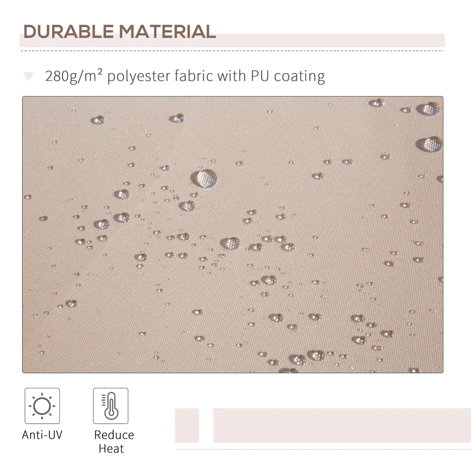 3x2m Manual Retractable Awning Canopy Sun Shade Shelter for Patio or Garden Use - Home and Garden Furniture Shop - rustic - furniture