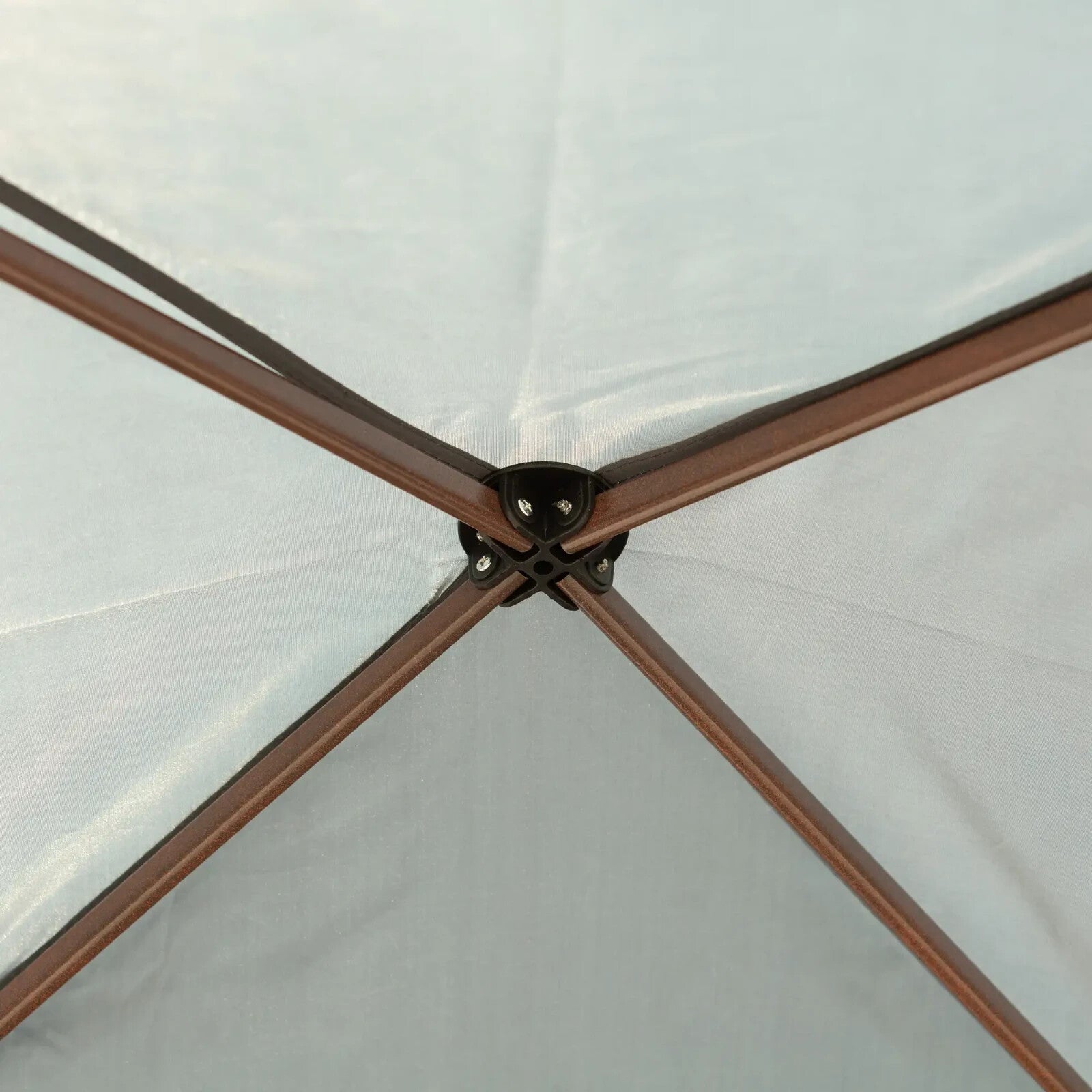 3x3 m Pop Up Gazebo w/ Netting Carry Bag Double Roof Garden Tent Outdoor Shelter - Home and Garden Furniture Shop - rustic - furniture