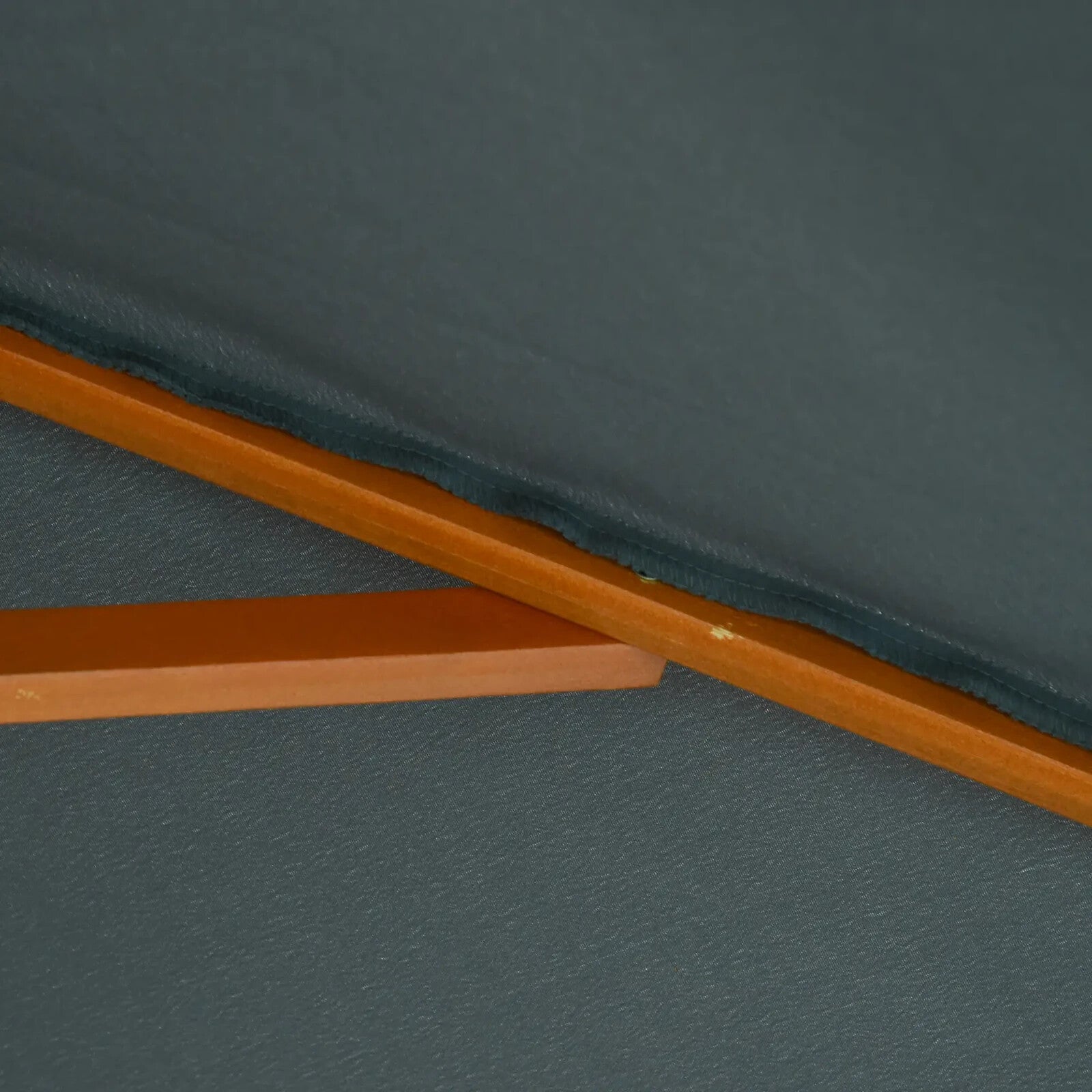 3x3 m Wooden Square Garden Parasol Umbrella Canopy for Patio Sunshade Shelter - Home and Garden Furniture Shop - rustic - furniture