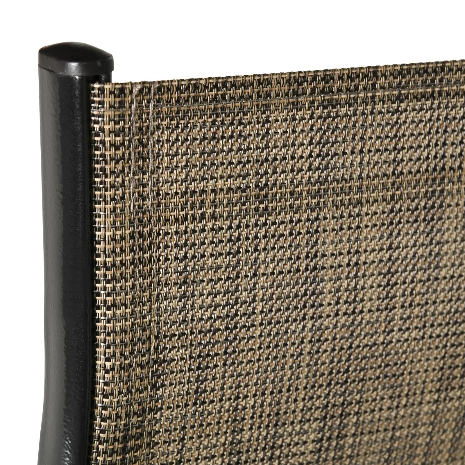 4 Piece Stackable Garden Dining Chair with Armrests & High Back Mesh Seating Set - Home and Garden Furniture Shop - rustic - furniture